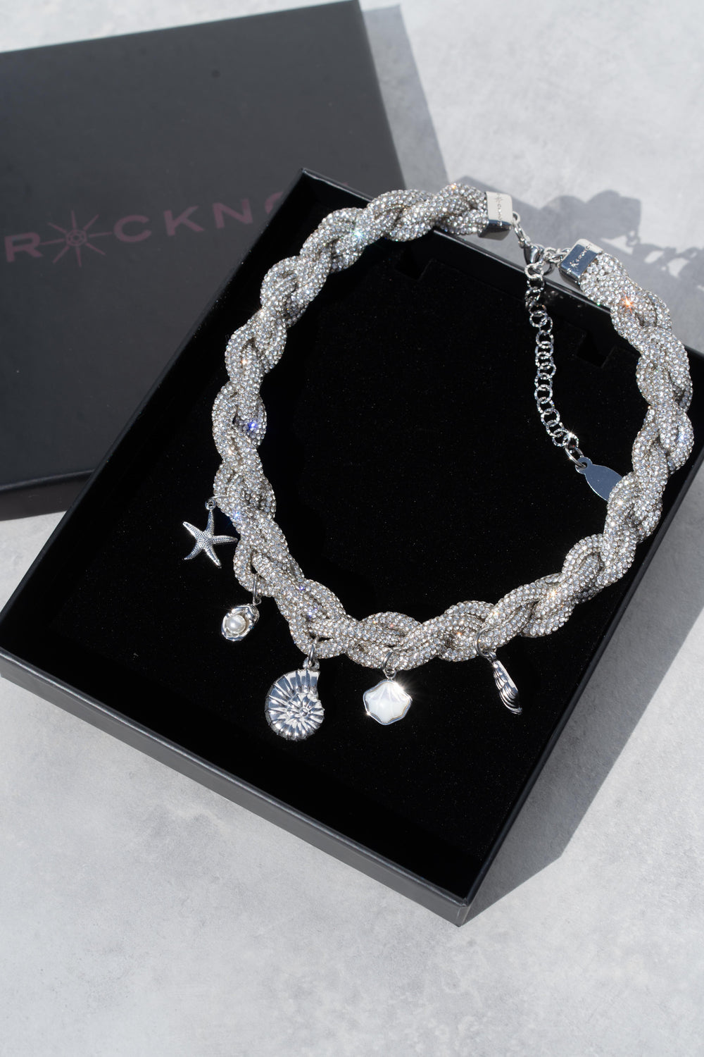 OREA Charm Necklace - Silver