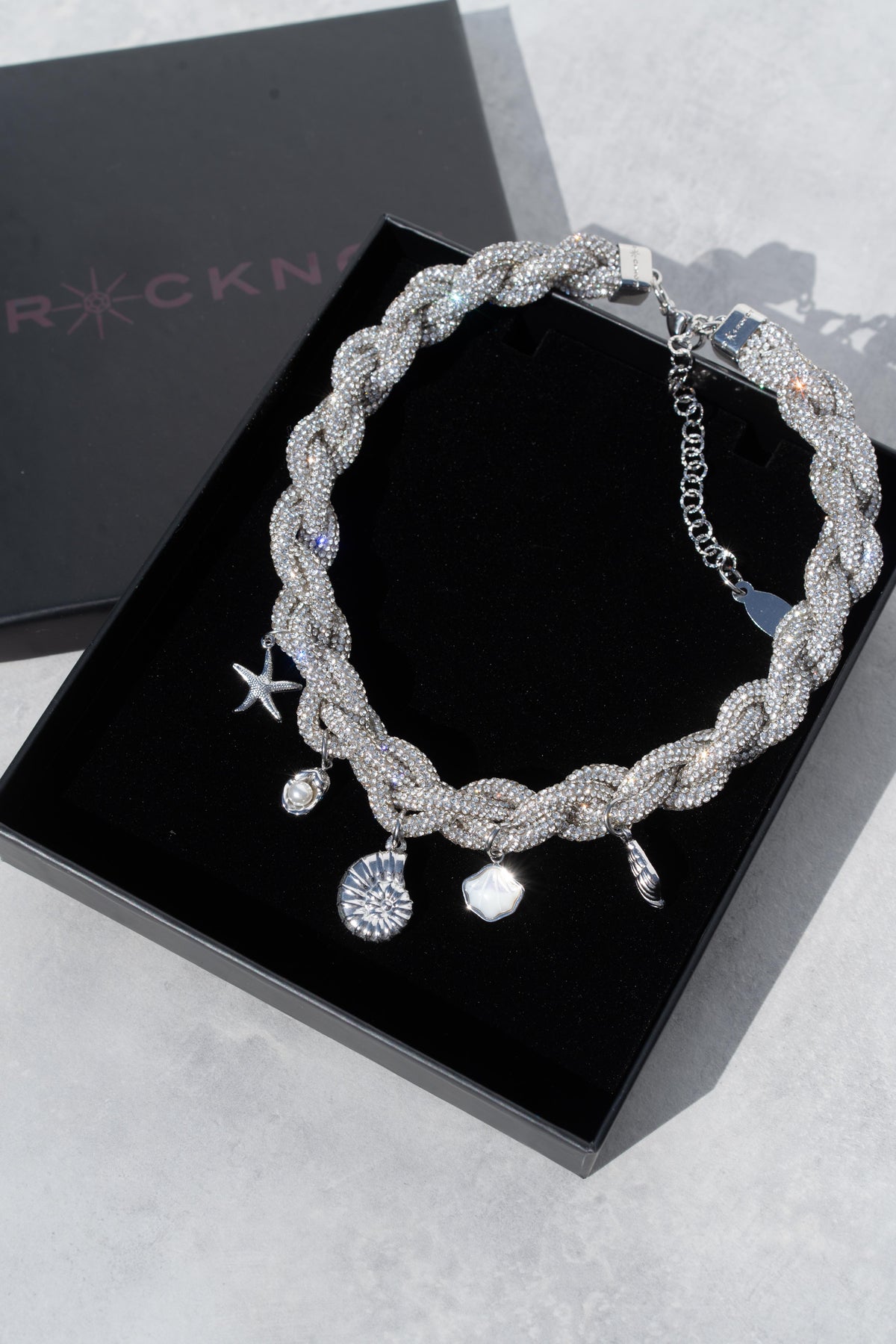 OREA Charm Necklace - Silver