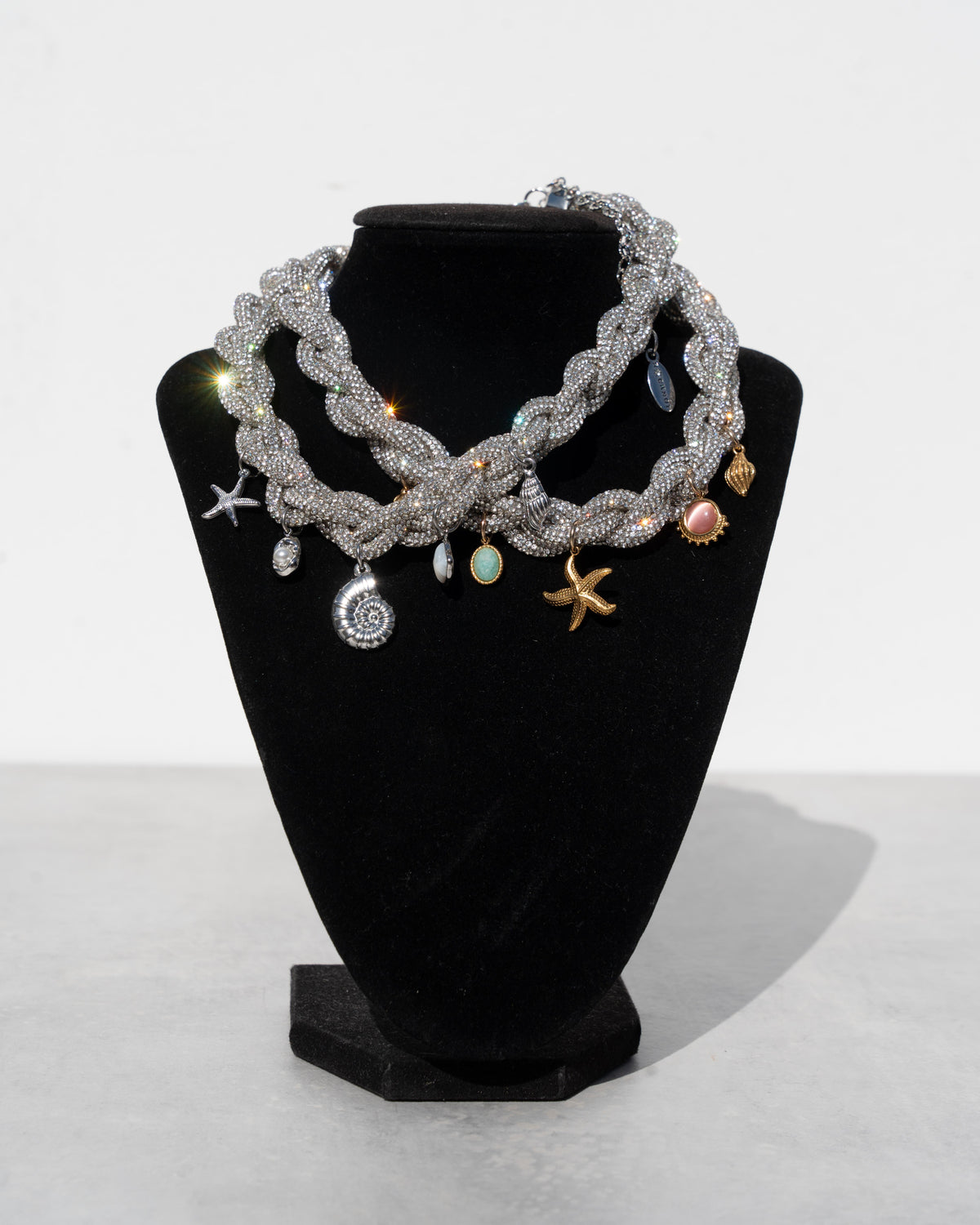 OREA Charm Necklace - Silver