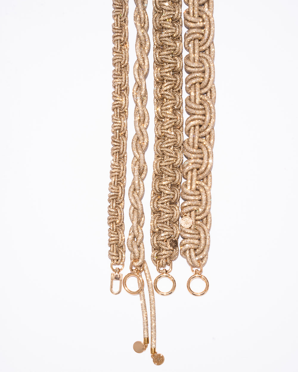 PETITE CROWN STRAP - Champagne Bubbles