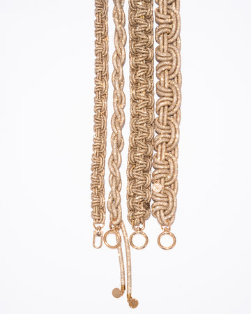 PETITE CROWN STRAP - Champagne Bubbles