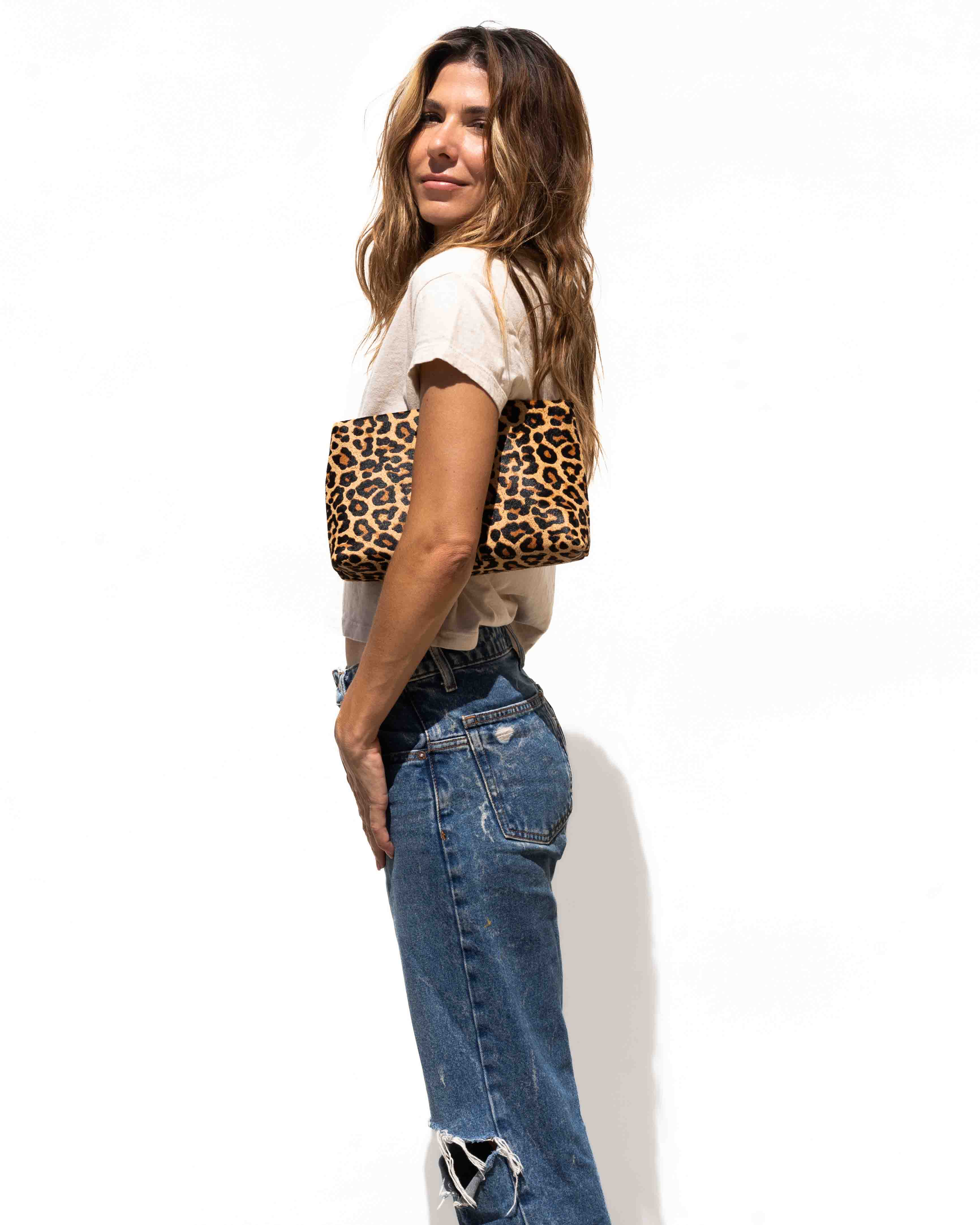 ARIEL LEOPARD BAG