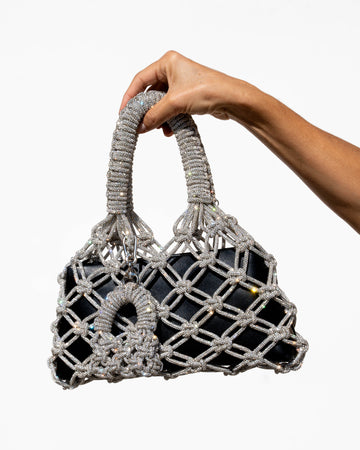 Mini Transformer Bag Charm / Keychain - Crystal