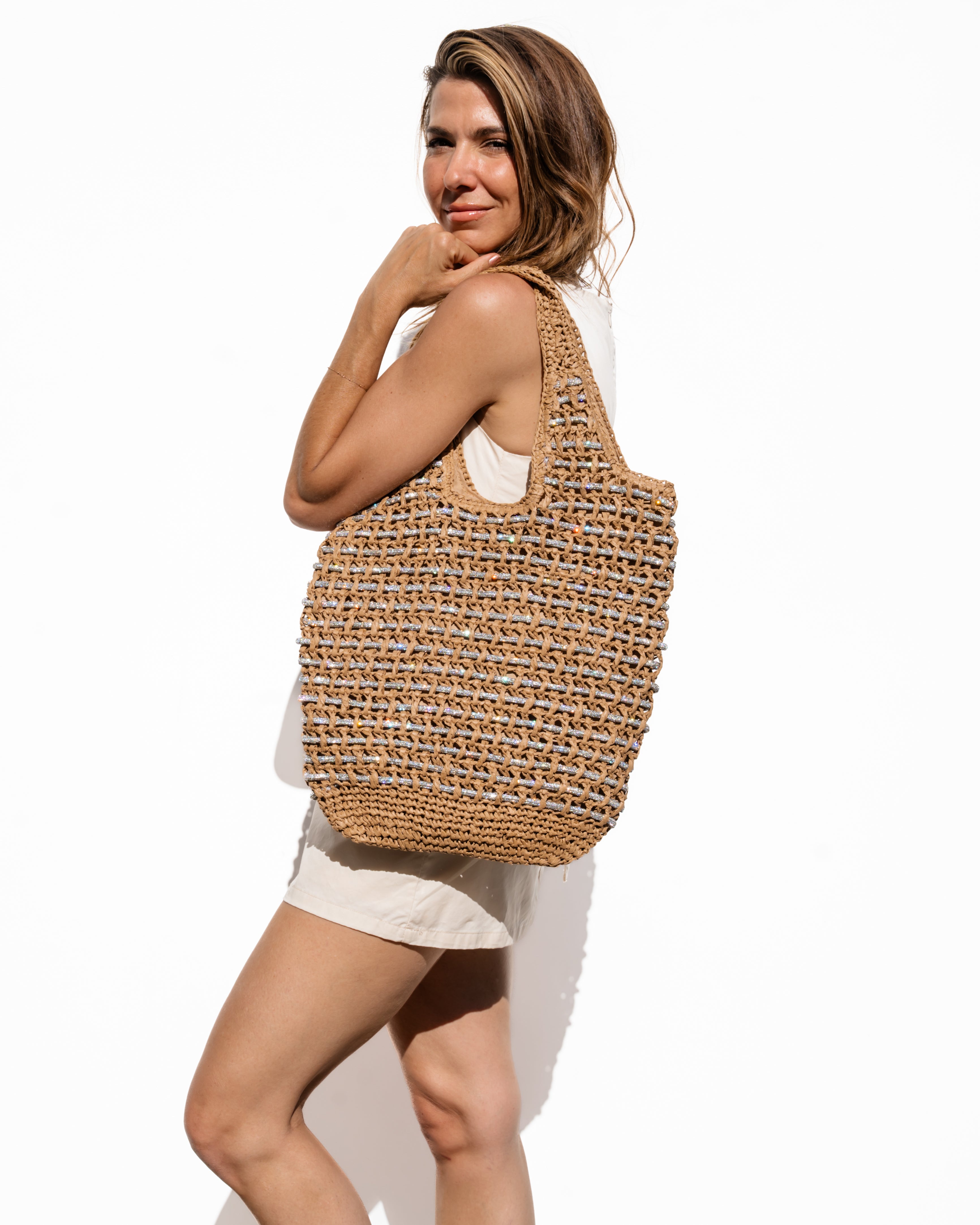 Jones Beach Bag - Tan
