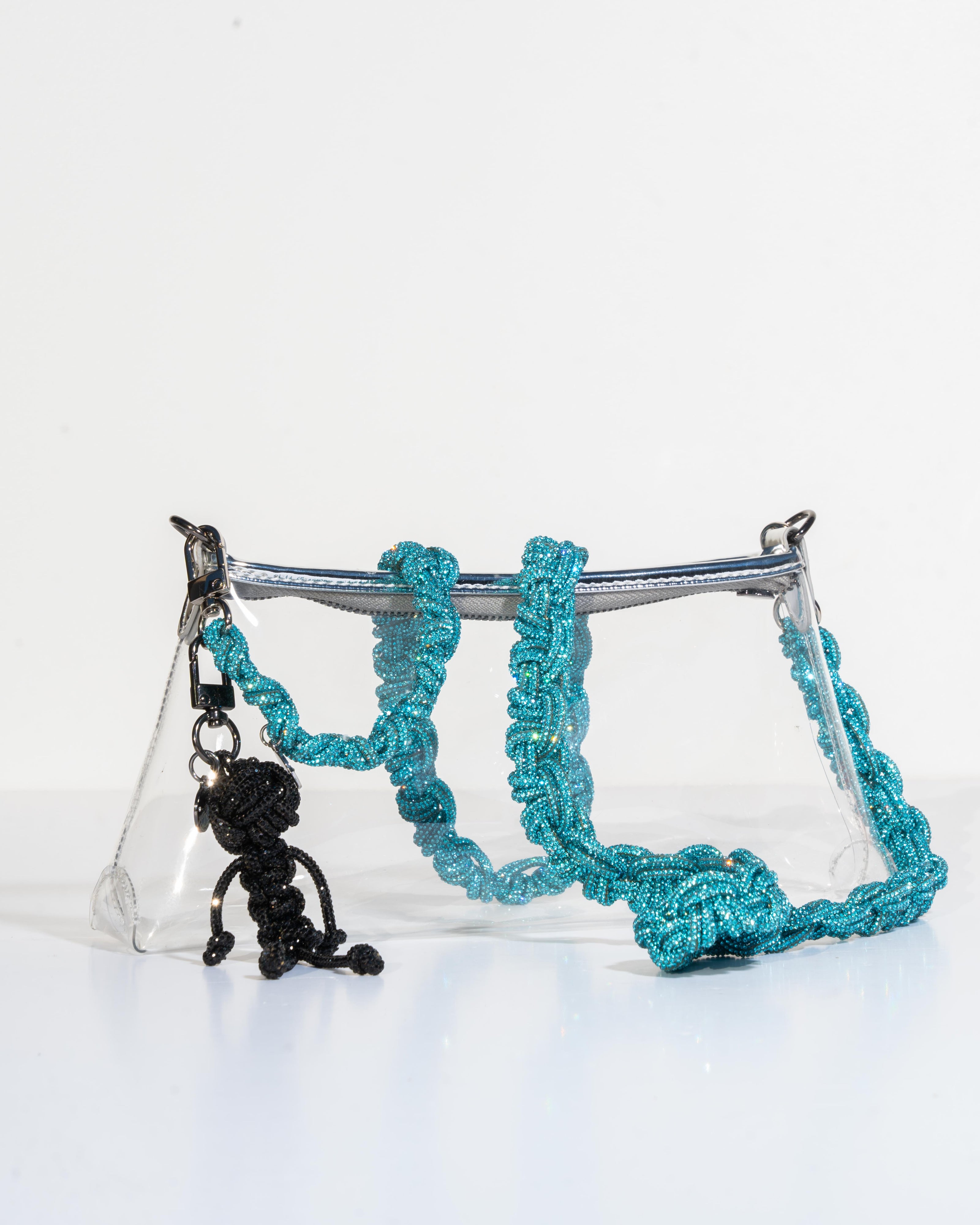 DUO Bag- Clear / Chrome