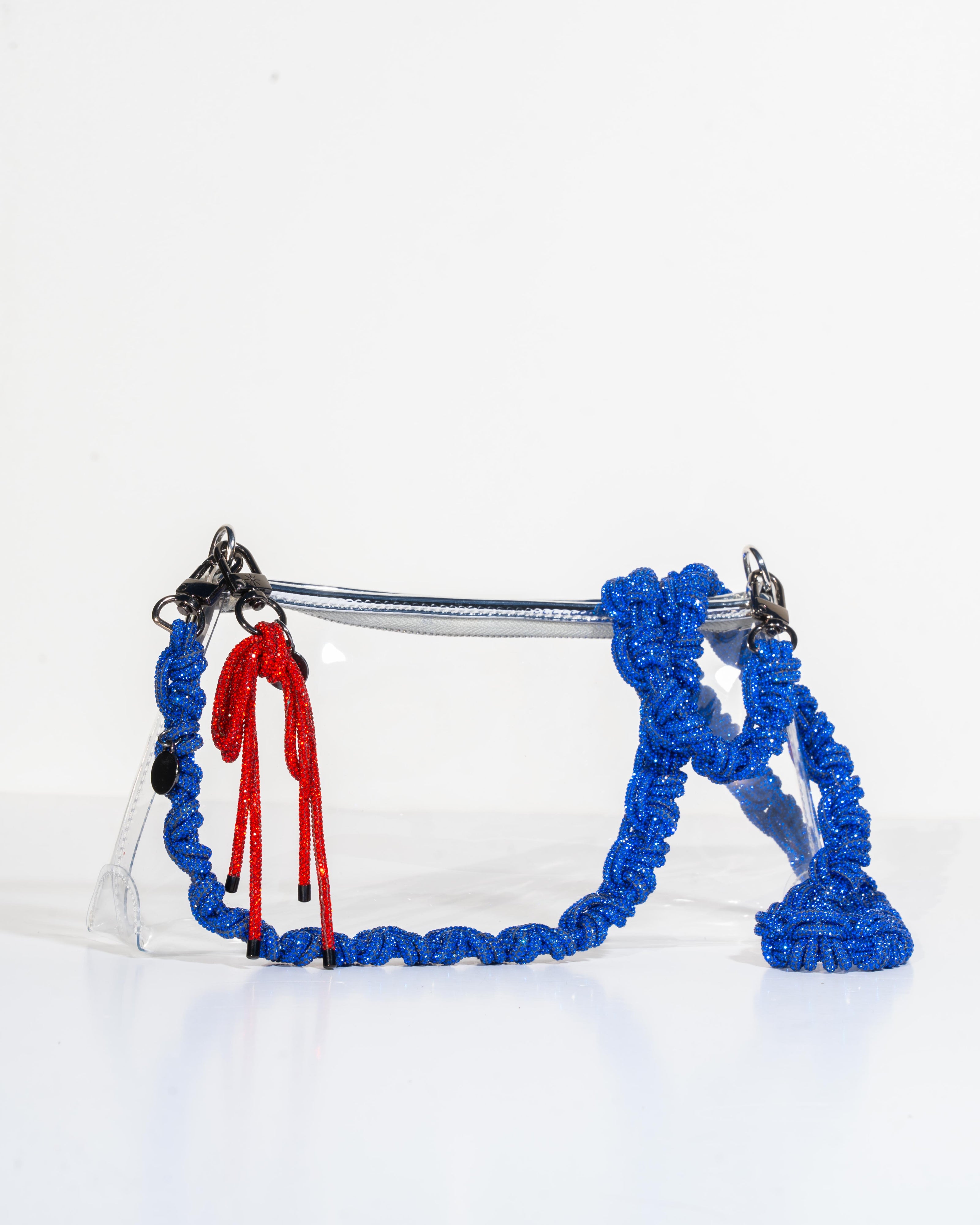 DUO Bag- Clear / Chrome