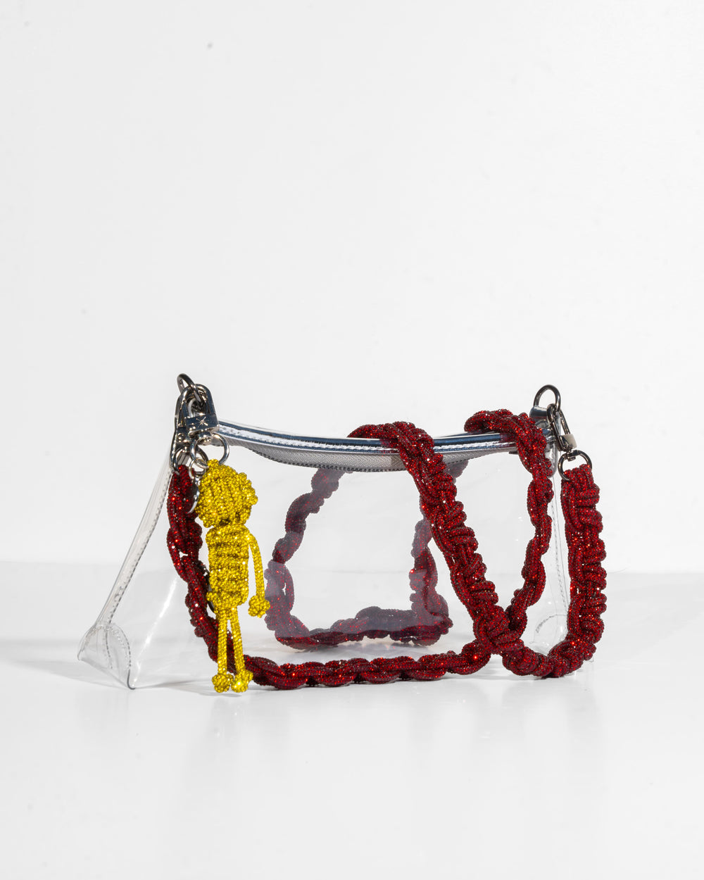 DUO Bag- Clear / Chrome