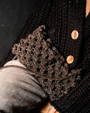 Eden 2-in-1 Clutch - Gunmetal