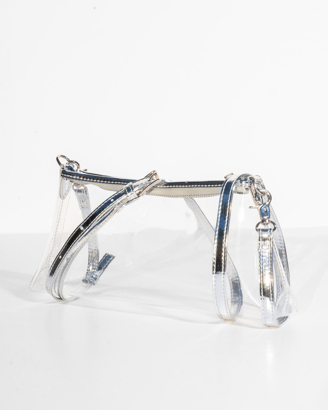 DUO Bag- Clear / Chrome