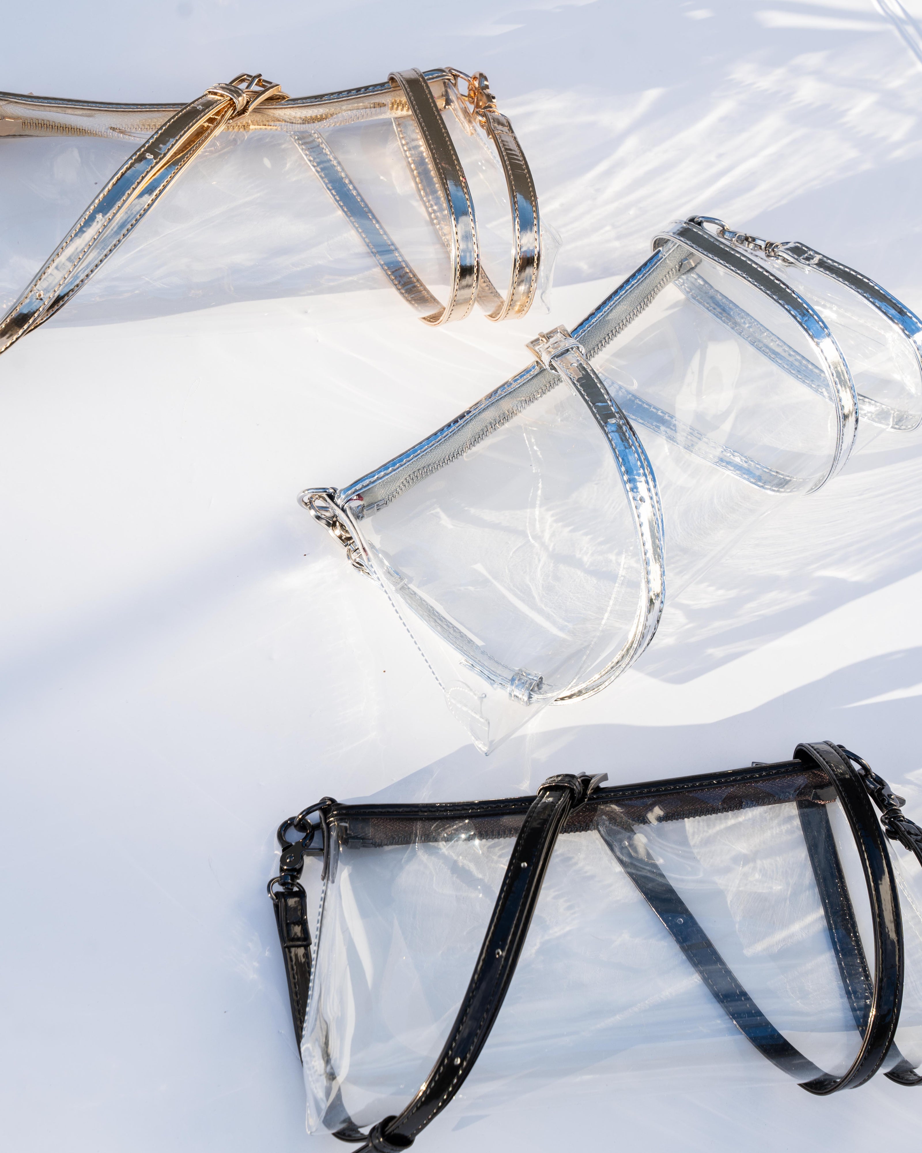 DUO Bag - Clear / Gunmetal