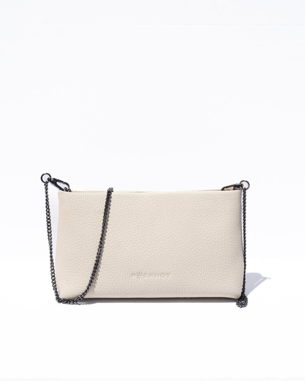 LYLA Leather Pouch - Off White
