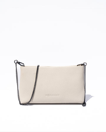 LYLA Leather Pouch - Off White