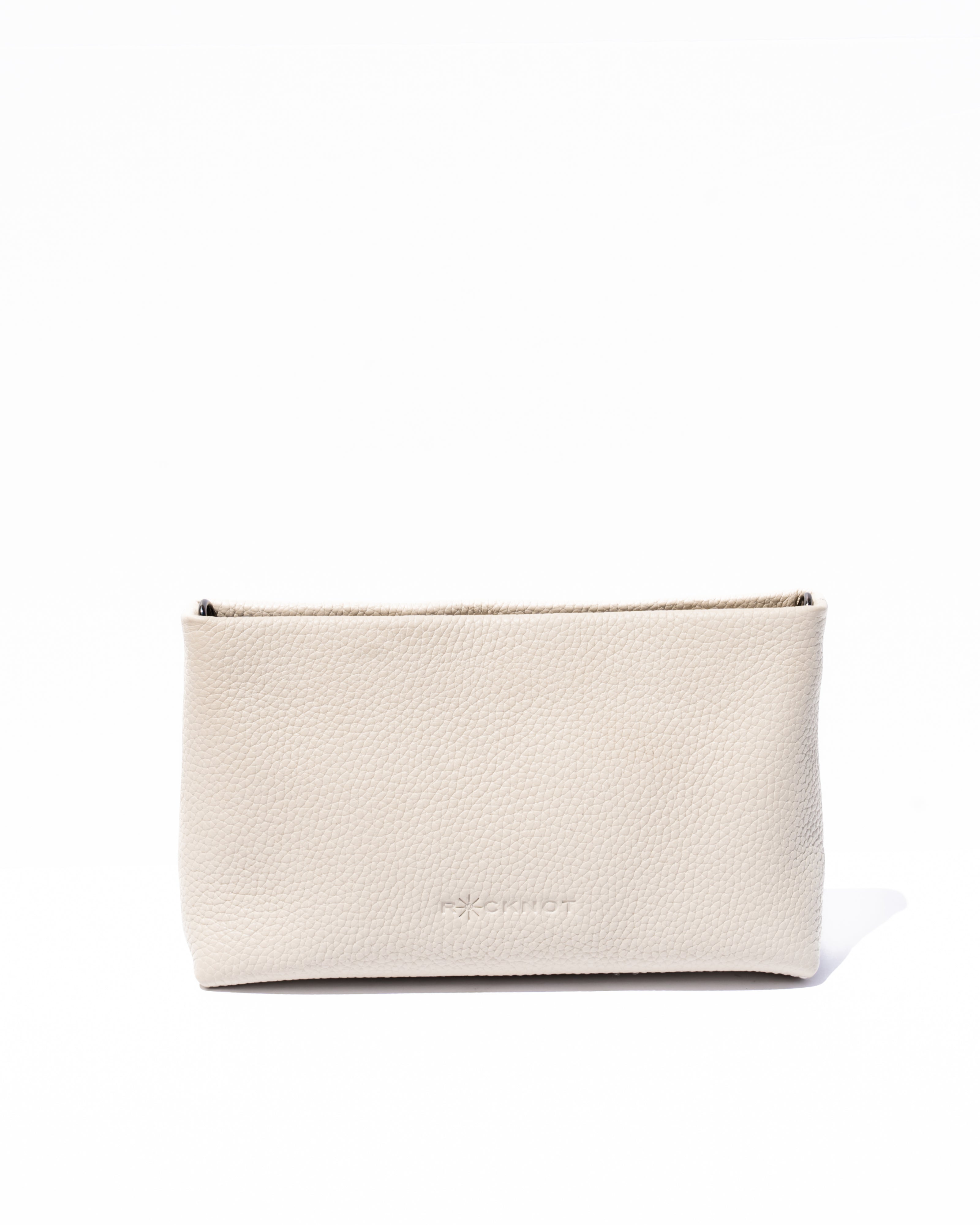 LYLA Leather Pouch - Off White