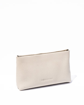 LYLA Leather Pouch - Off White