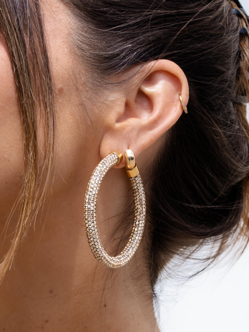 Magnum Hoops - Champagne Bubbles