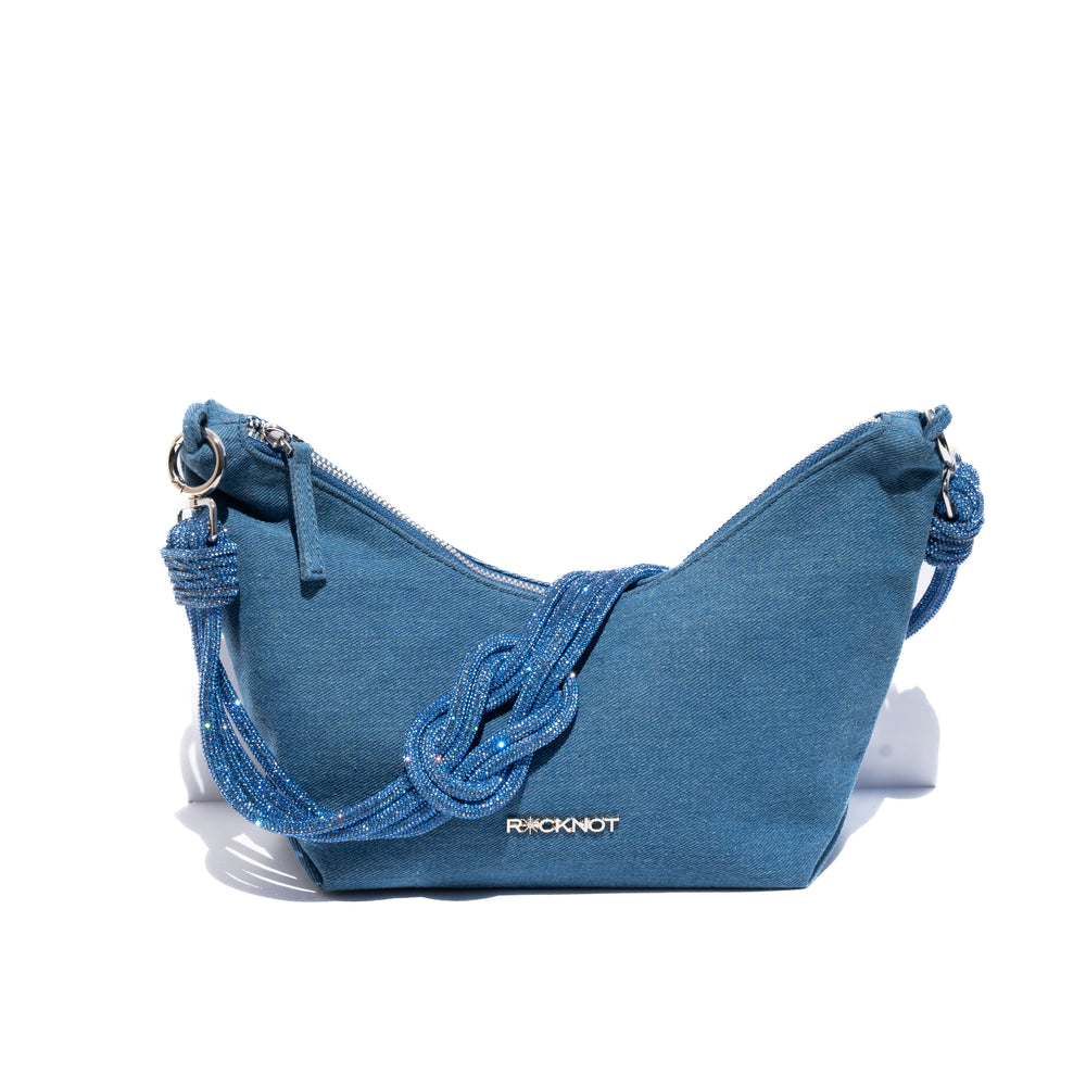 HEZI BAG + ETERNITY STRAP - Denim