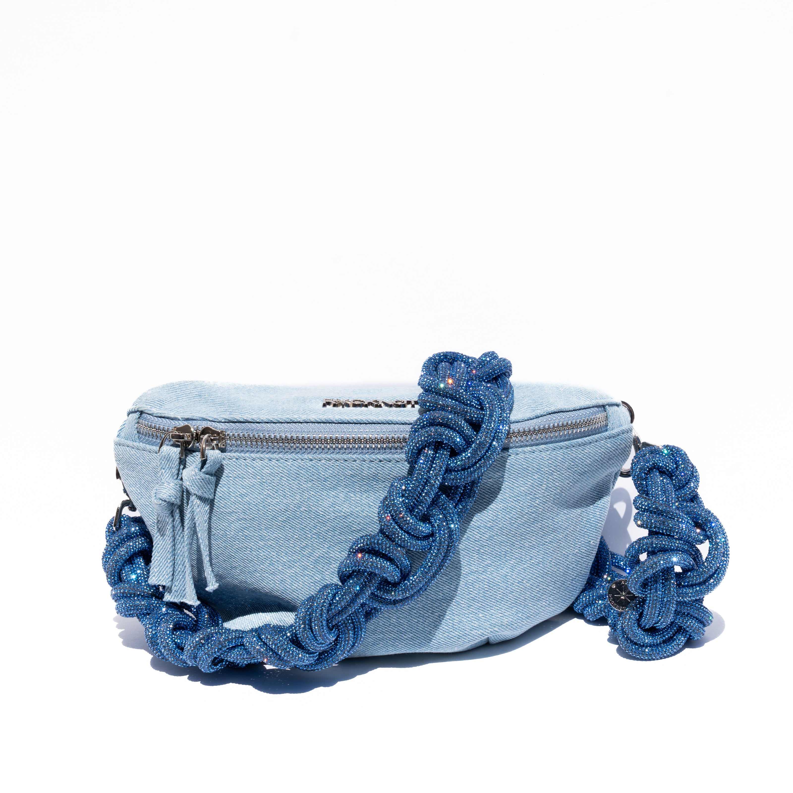 DENIM BELT BAG + MAGNUM CROWN - Denim Diamond