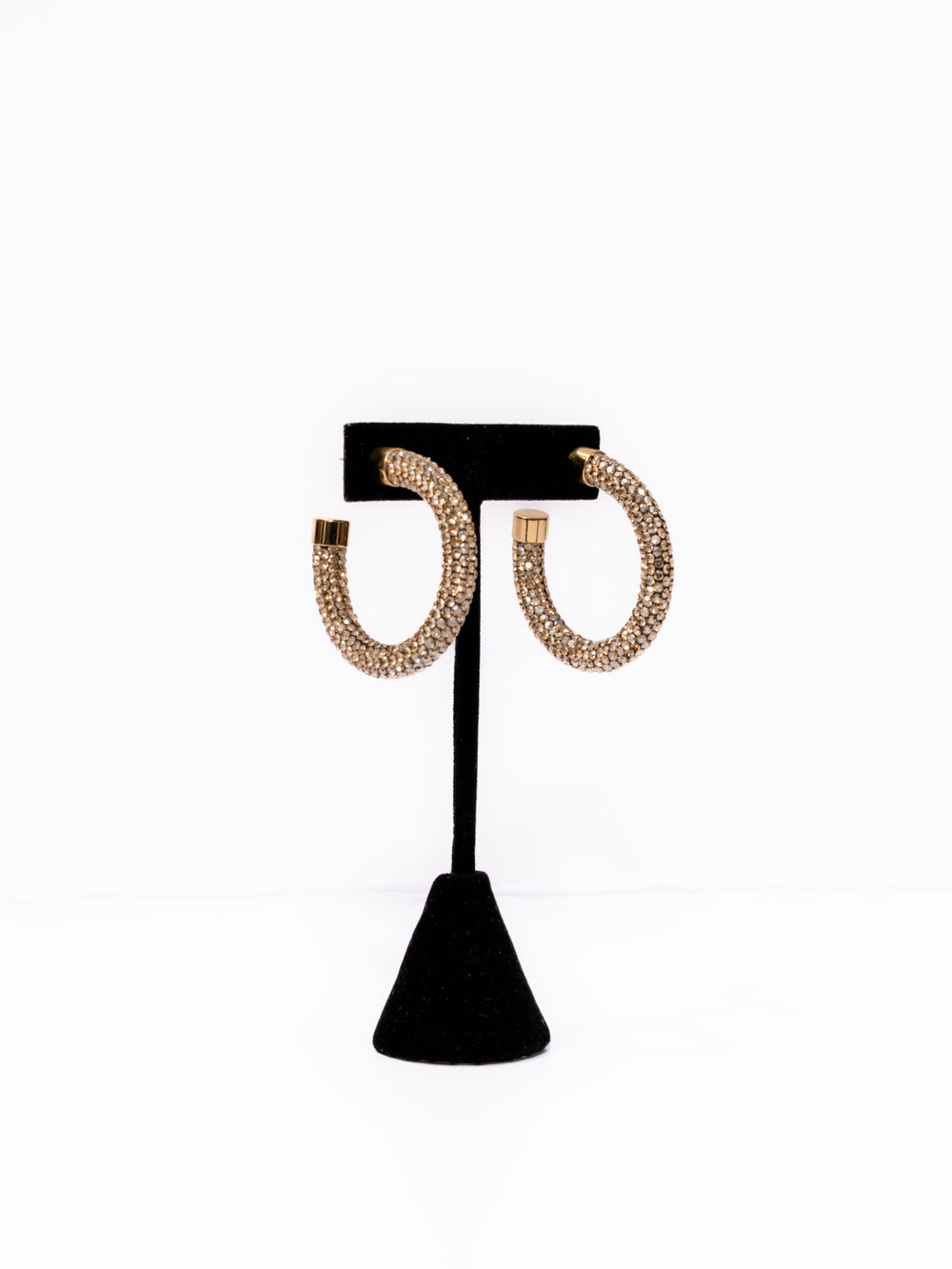 Petite Hoops - Champagne Bubbles