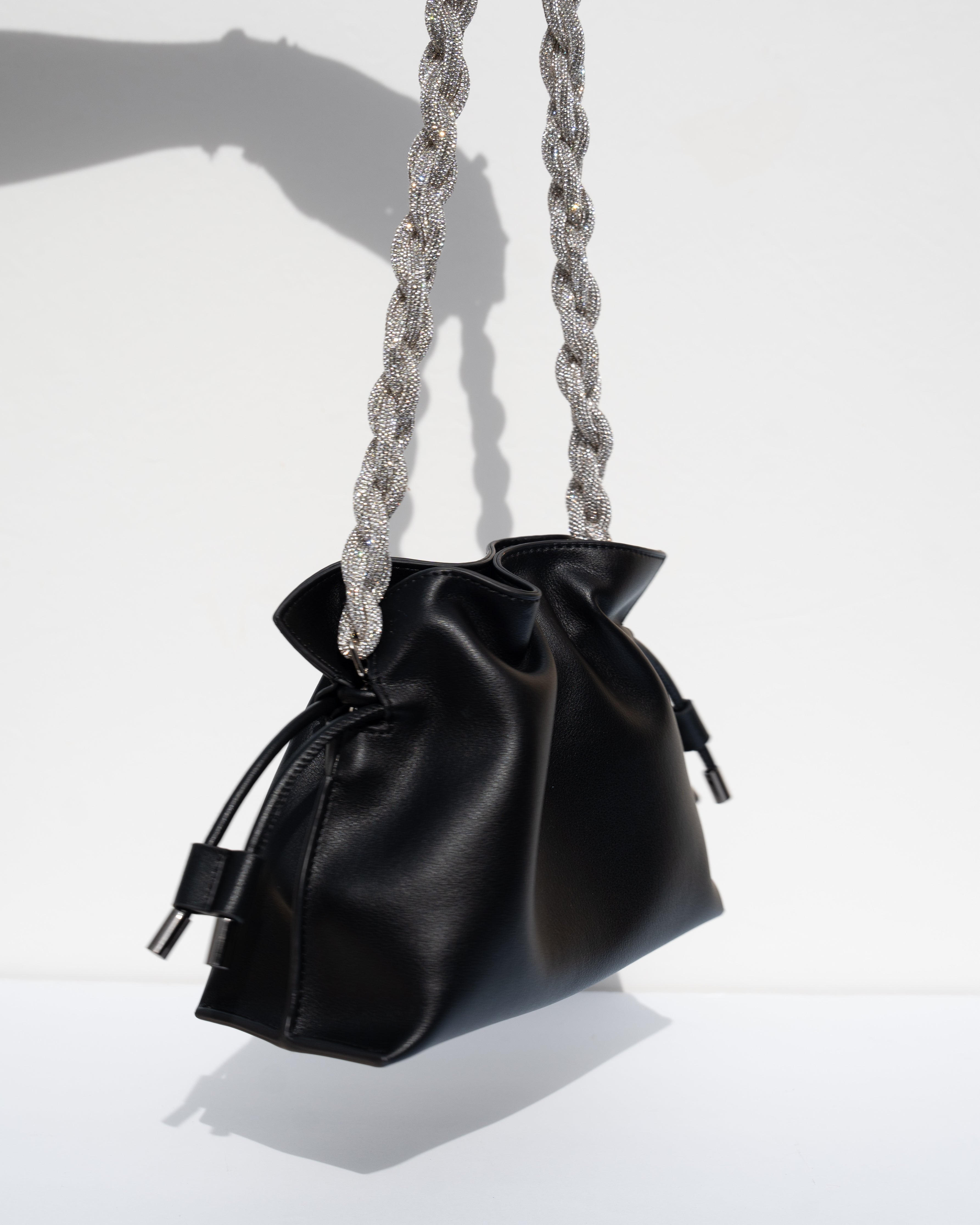 ALLI BAG + CHAIN STRAP - Crystal