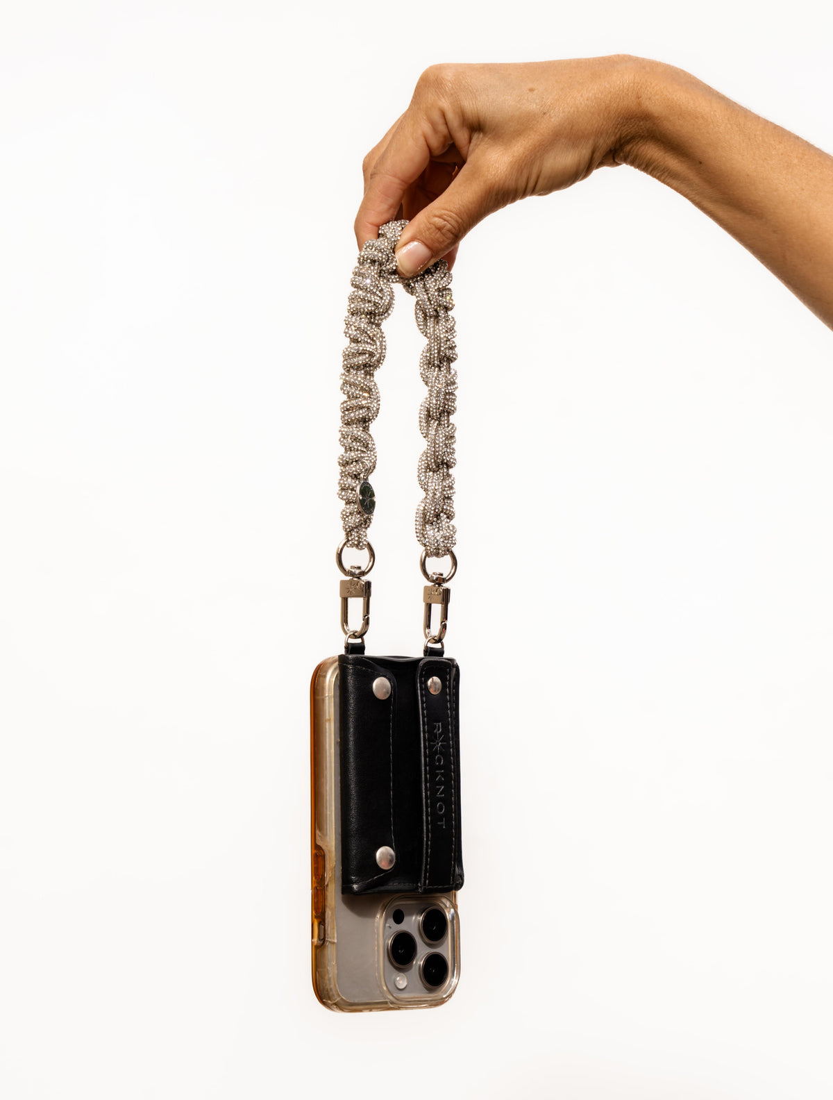 PETITE CROWN Wristlet / Necklace - Crystal