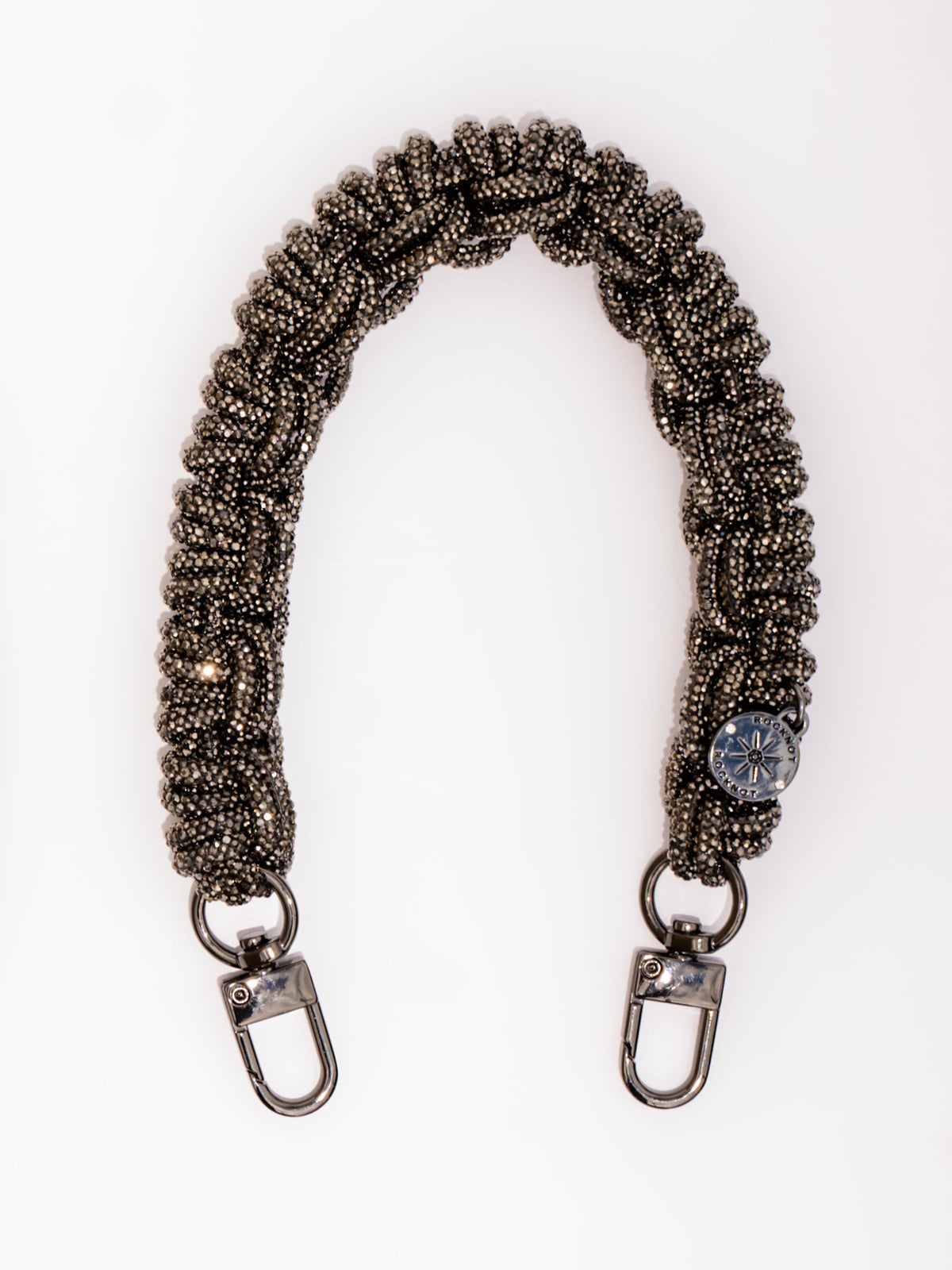 PETITE CROWN Wristlet / Necklace - Gunmetal