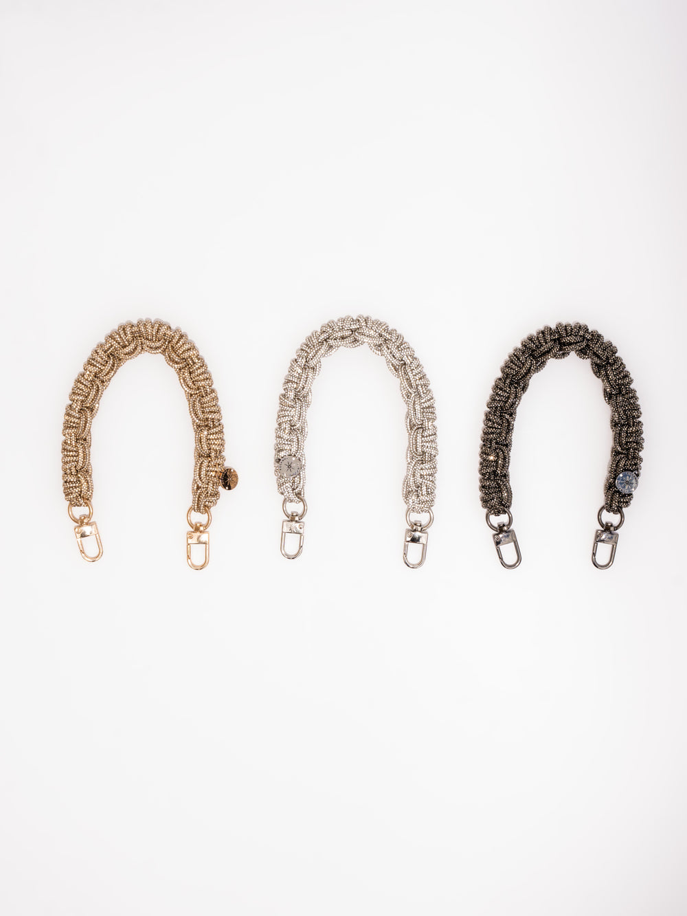 PETITE CROWN Wristlet / Necklace - Champagne Bubbles