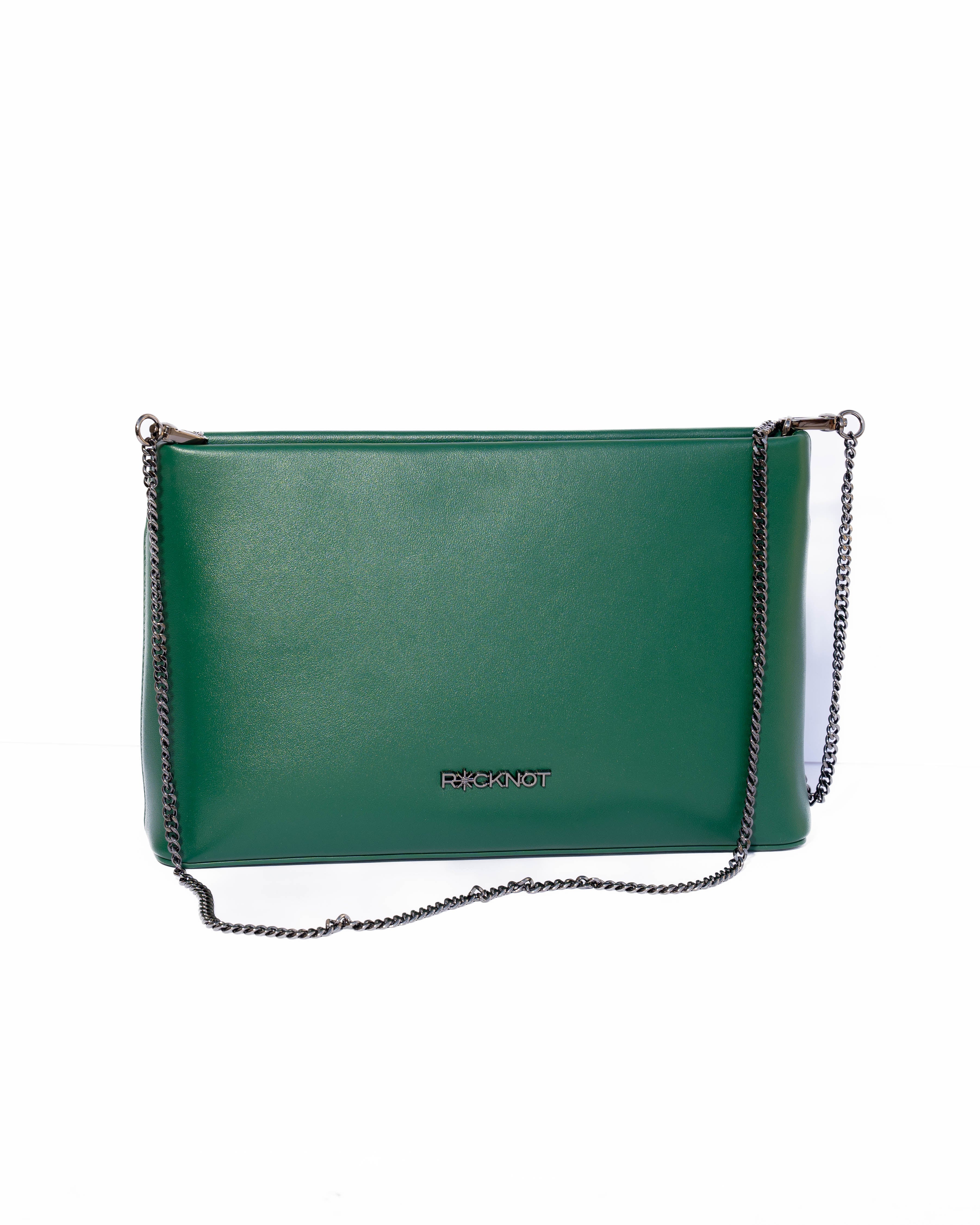 EVY Leather Bag - Hunter Green