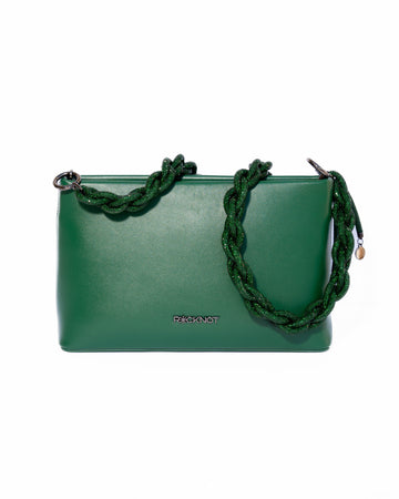 EVY Leather Bag - Hunter Green