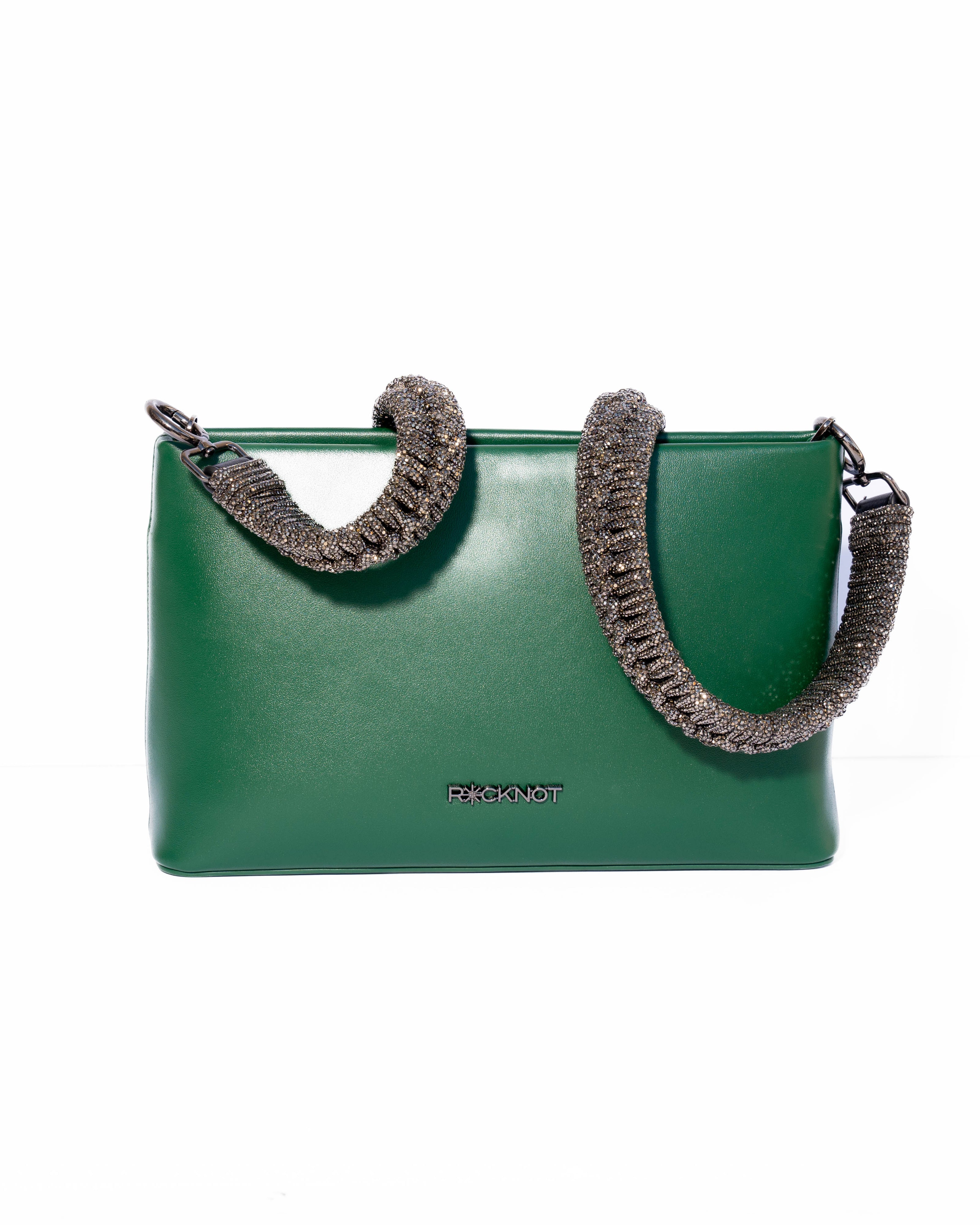 EVY Leather Bag - Hunter Green