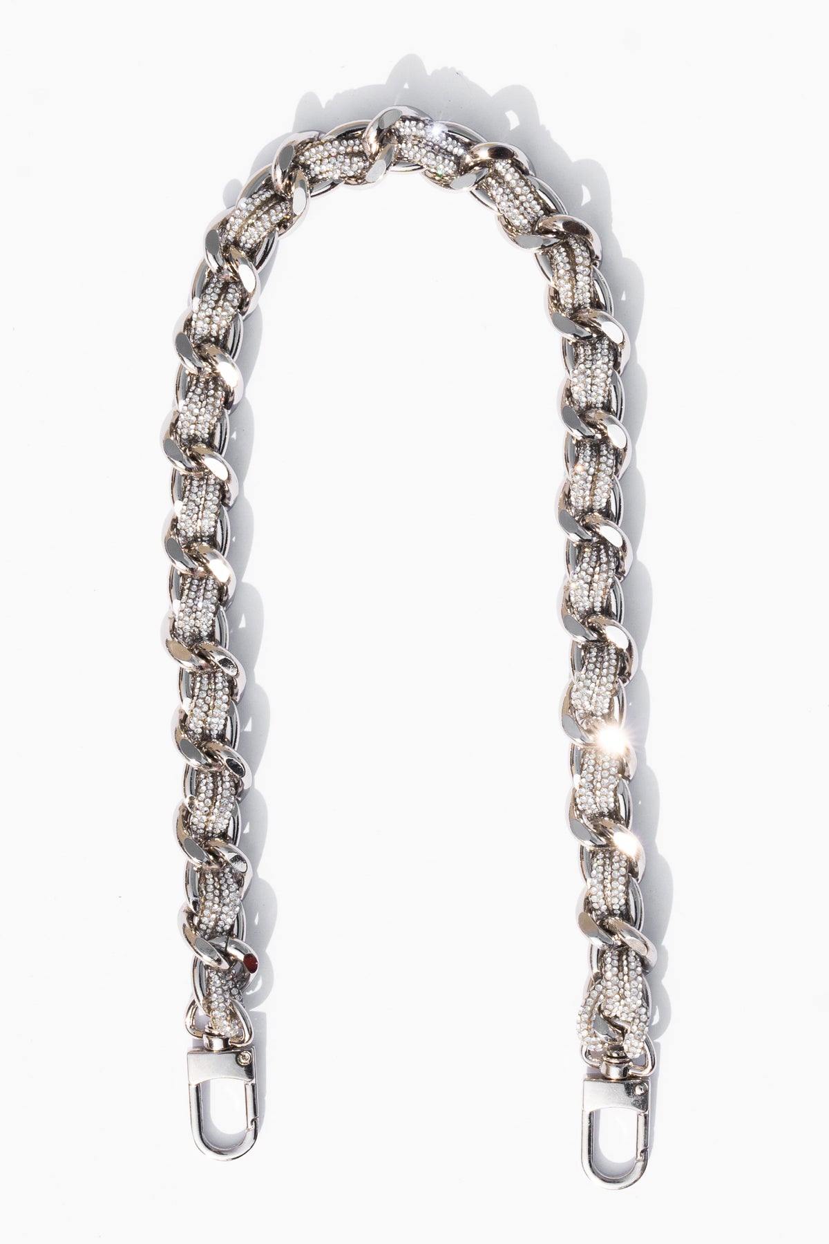 LINK STRAP / NECKLACE - Petite Silver