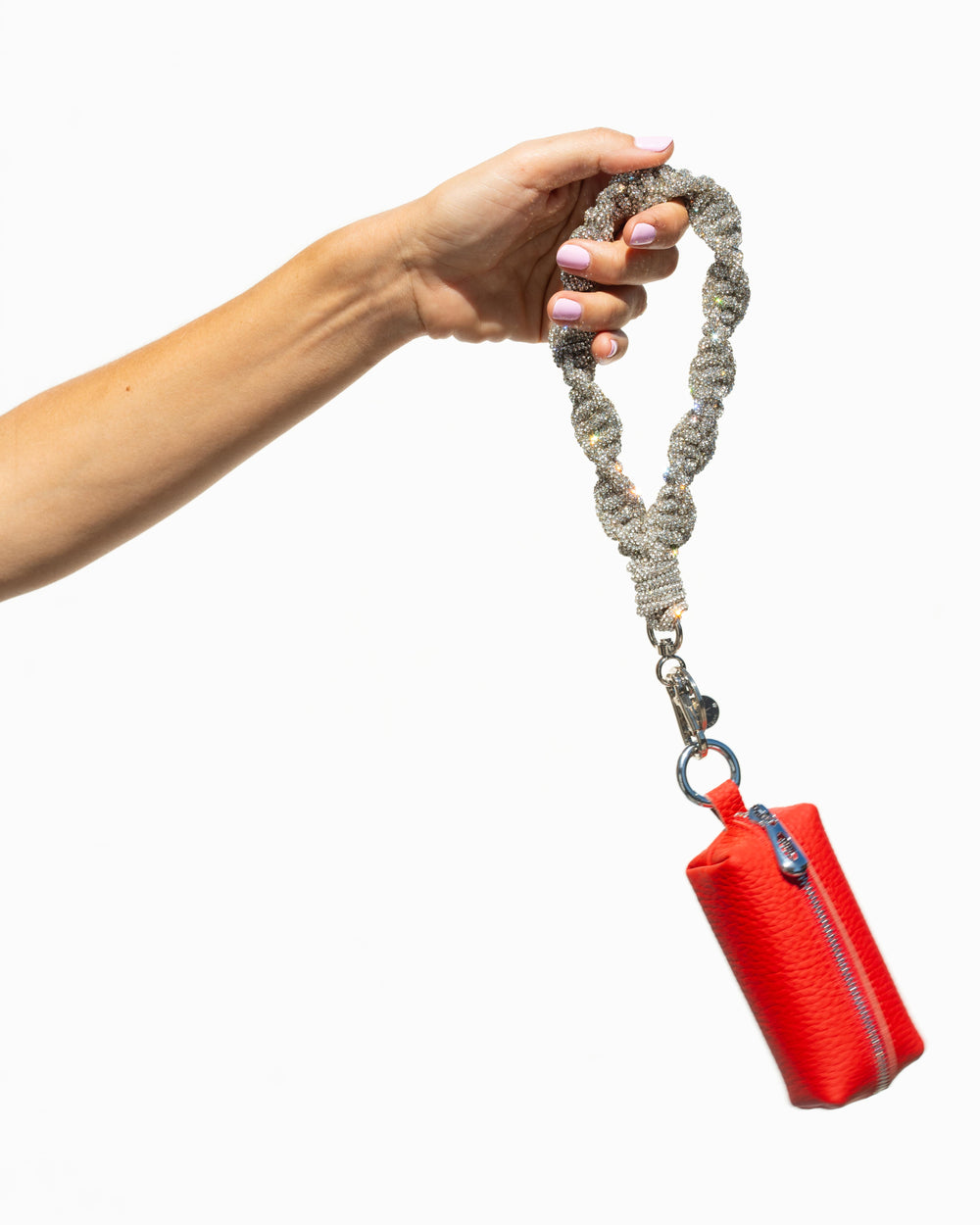 Romi TWIST Wristlet + Pebble Coin Purse - Crystal