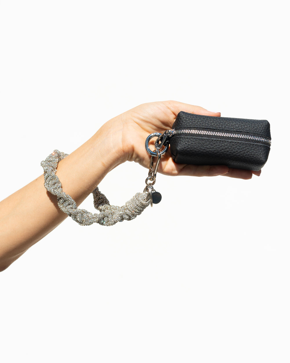Romi TWIST Wristlet + Pebble Coin Purse - Crystal