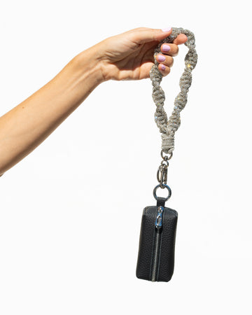 Romi TWIST Wristlet + Pebble Coin Purse - Crystal