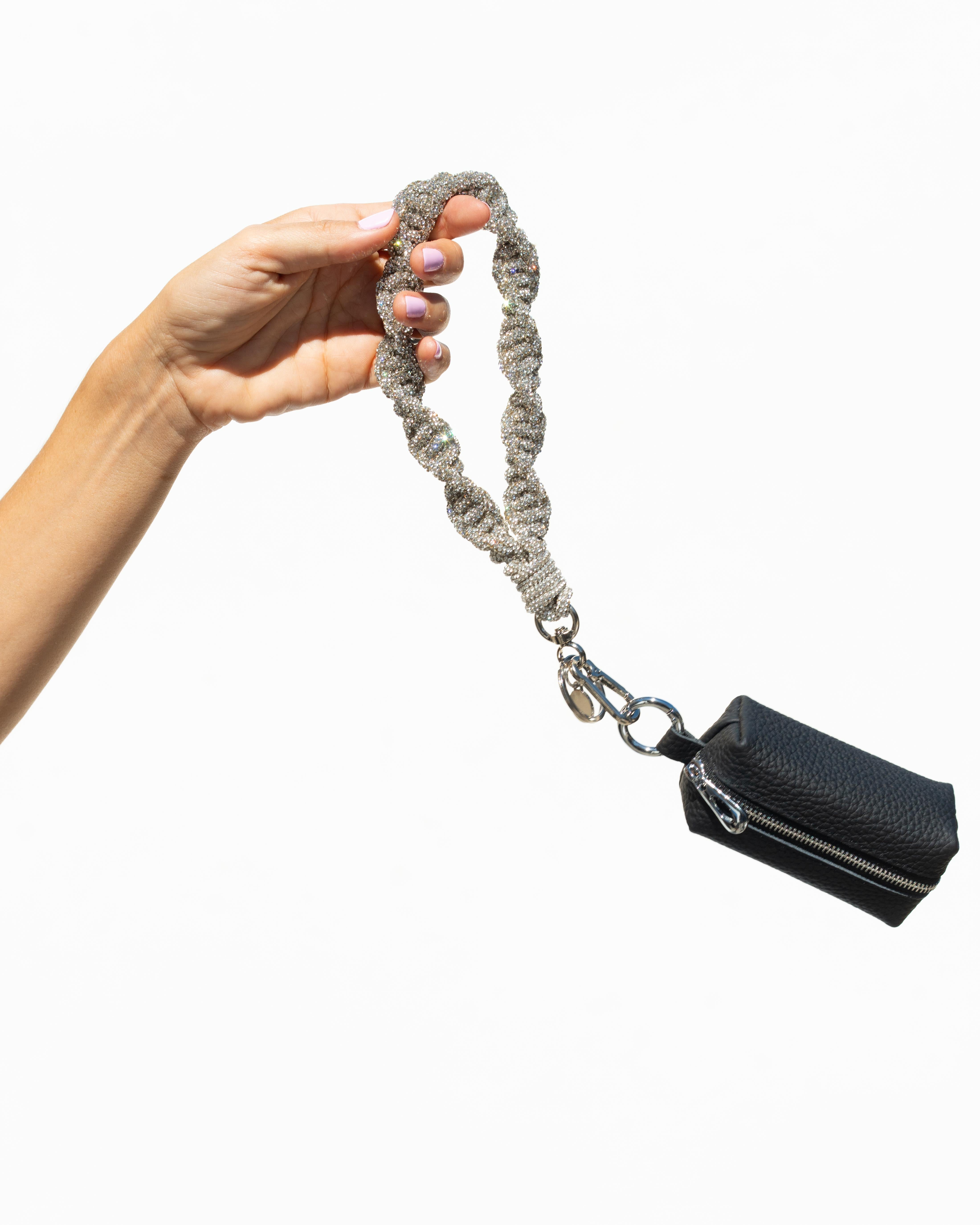 Romi TWIST Wristlet + Pebble Coin Purse - Crystal