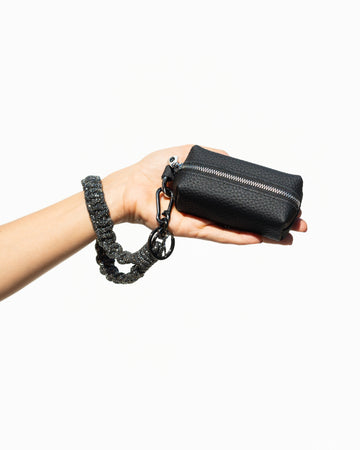 Romi CLASSIC Wristlet + Pebble Coin Purse - Gunmetal