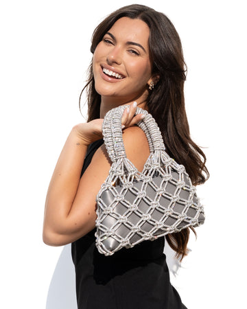 DUO Bag - Metallic Silver