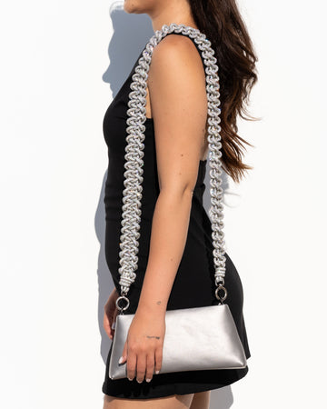DUO Bag - Metallic Silver