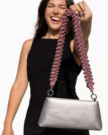 DUO Bag - Metallic Silver