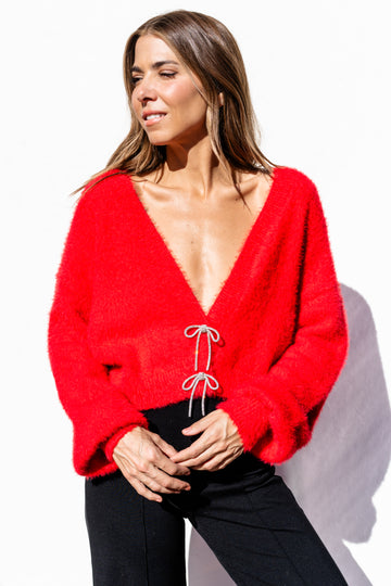 MAGIC BUTTONS - 3 Bows - Crystal