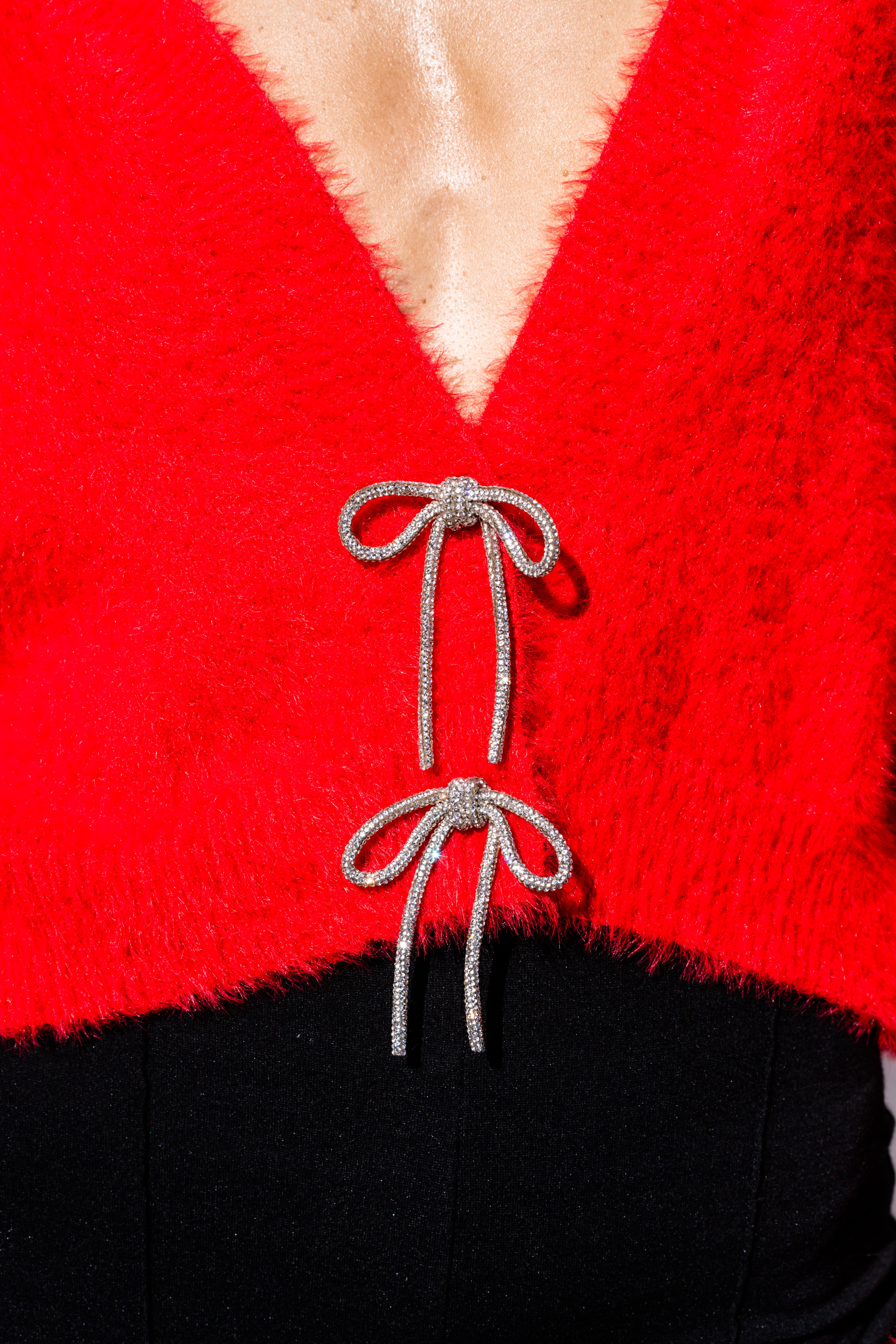 MAGIC BUTTONS - 3 Bows - Crystal