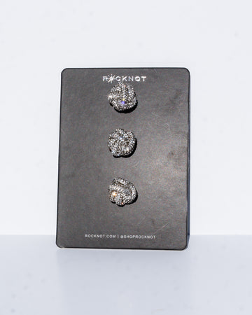 MAGIC BUTTONS - 3 Knots- Crystal