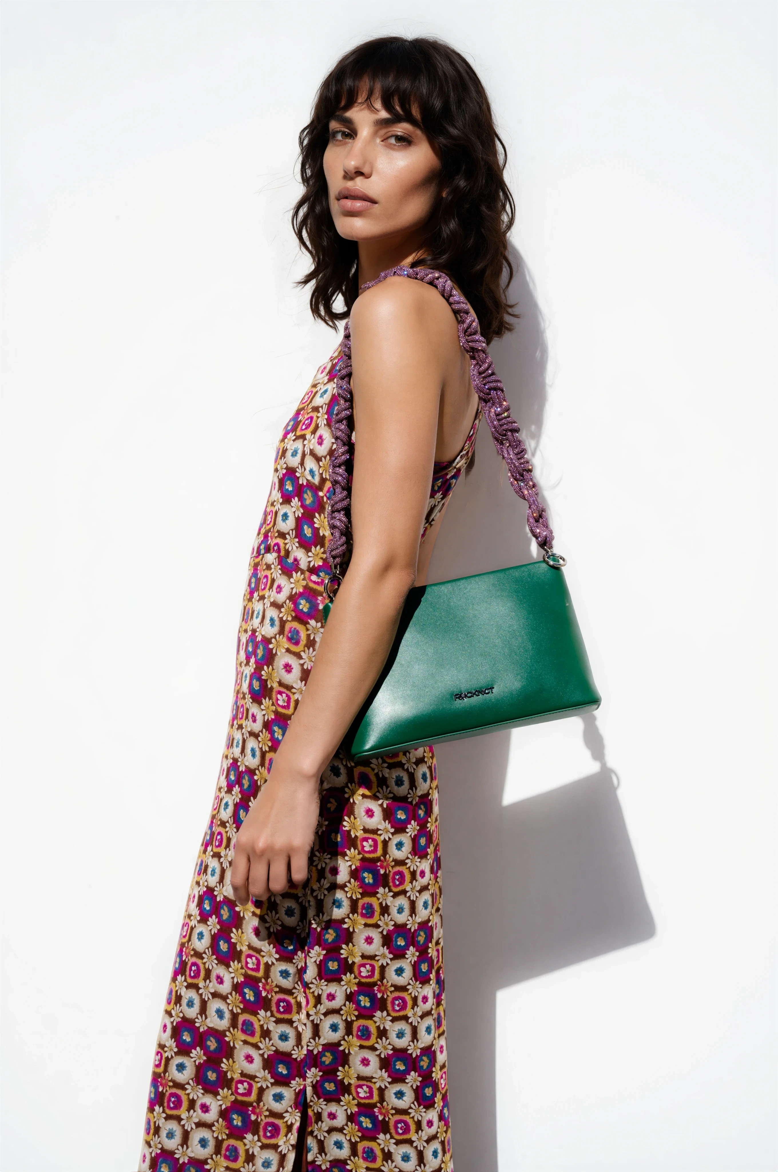 EVY Leather Bag - Hunter Green