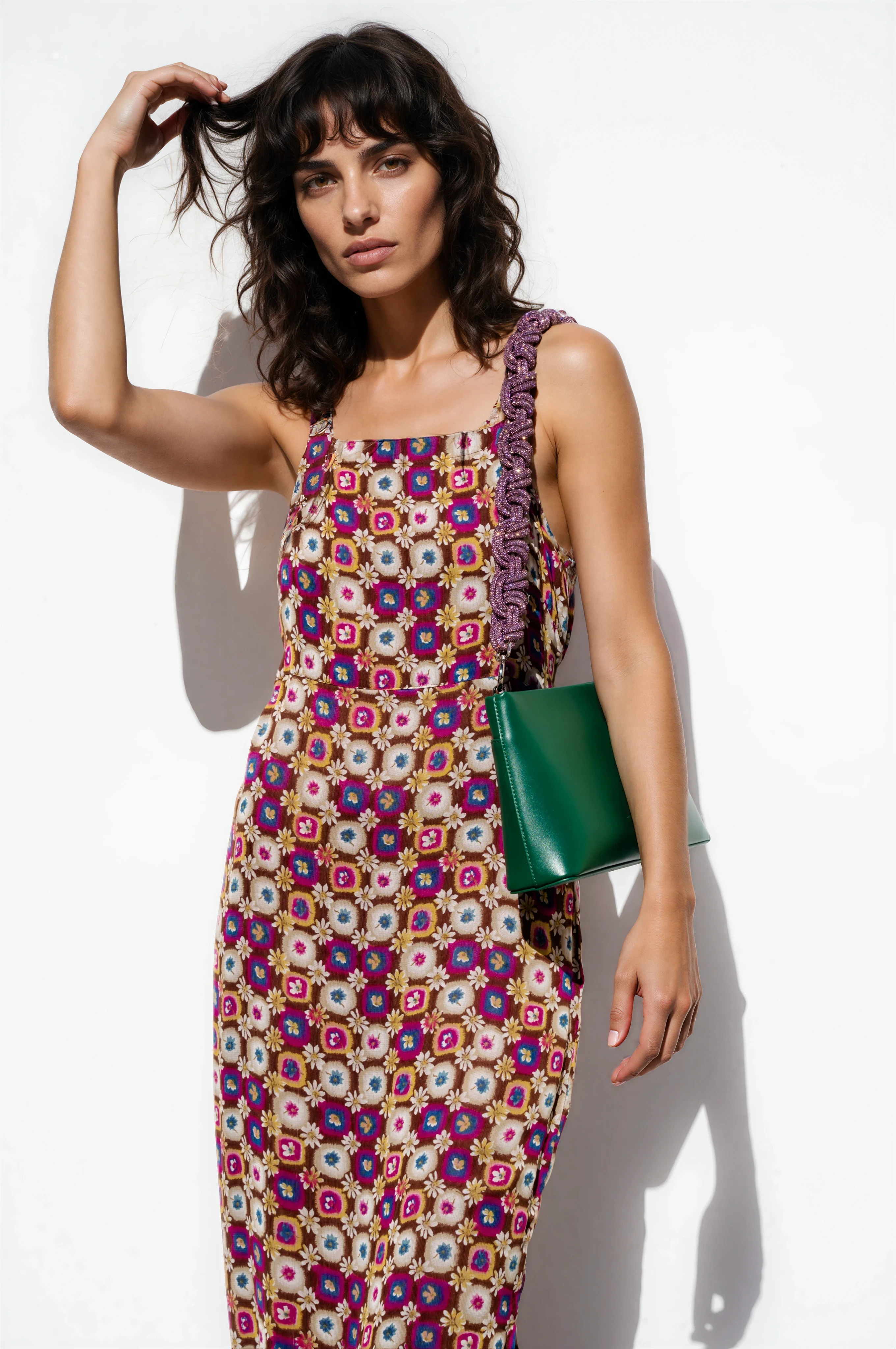 EVY Leather Bag - Hunter Green