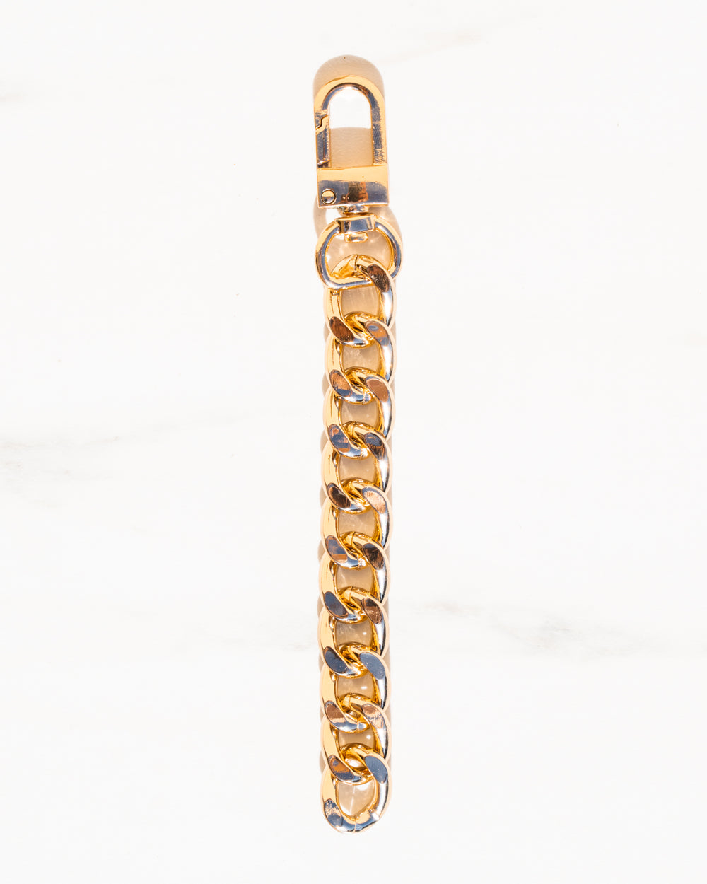 WHITE BELT BAG + PETITE CROWN - Champagne Bubbles