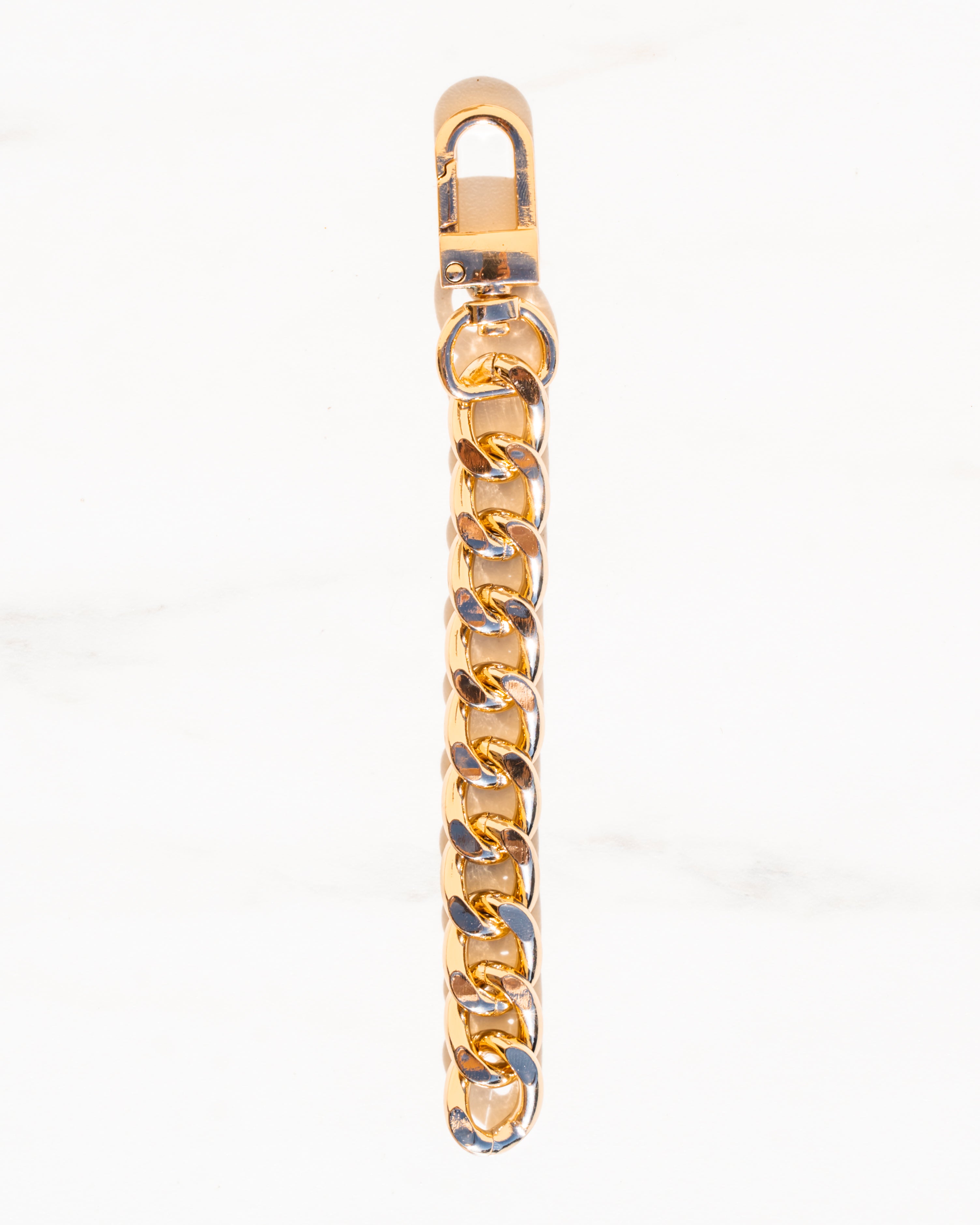 WHITE BELT BAG + PETITE CROWN - Champagne Bubbles