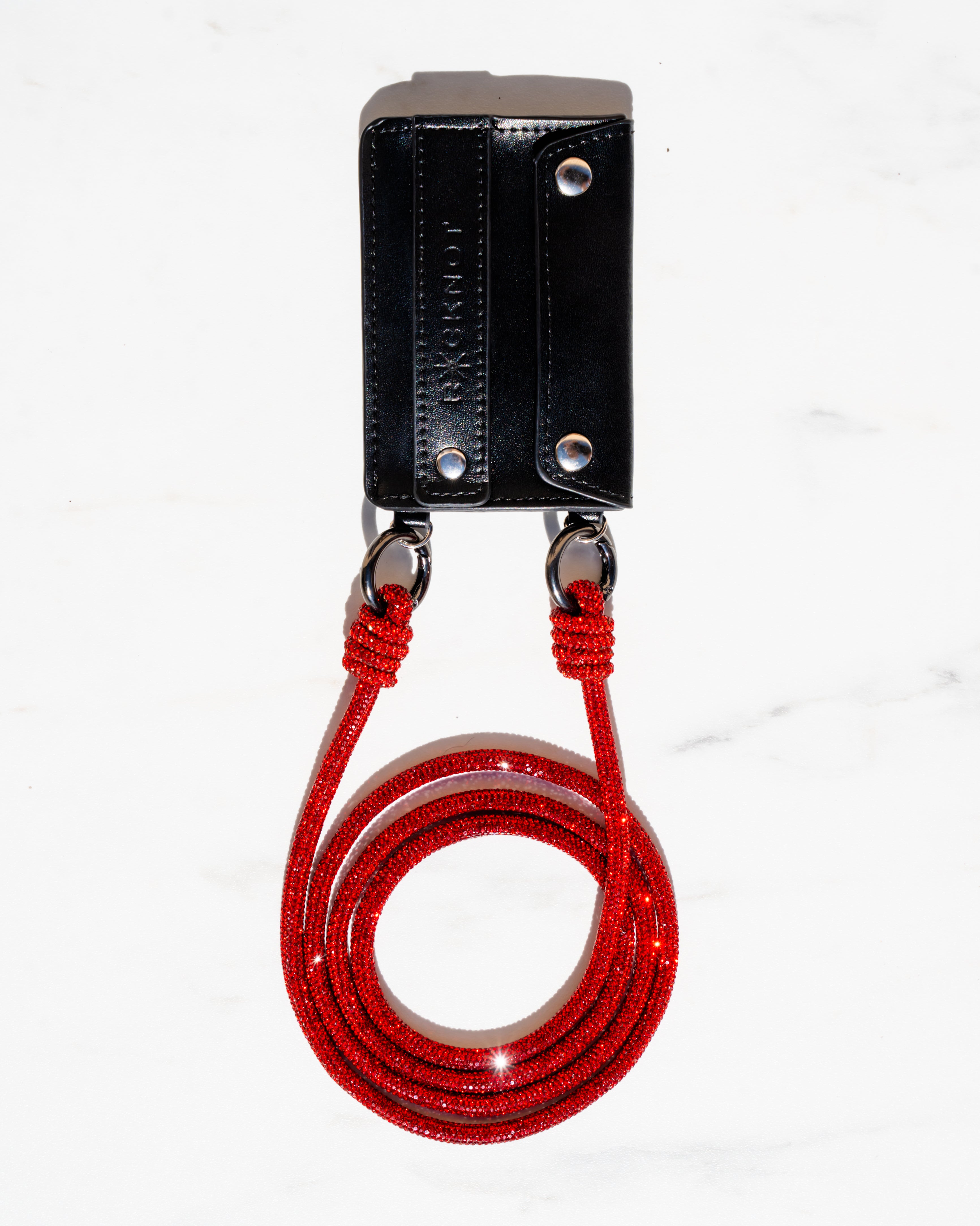 THE PHONEPACK - Genuine Leather Wallet + Rhinestone Strap (UPDATED!)