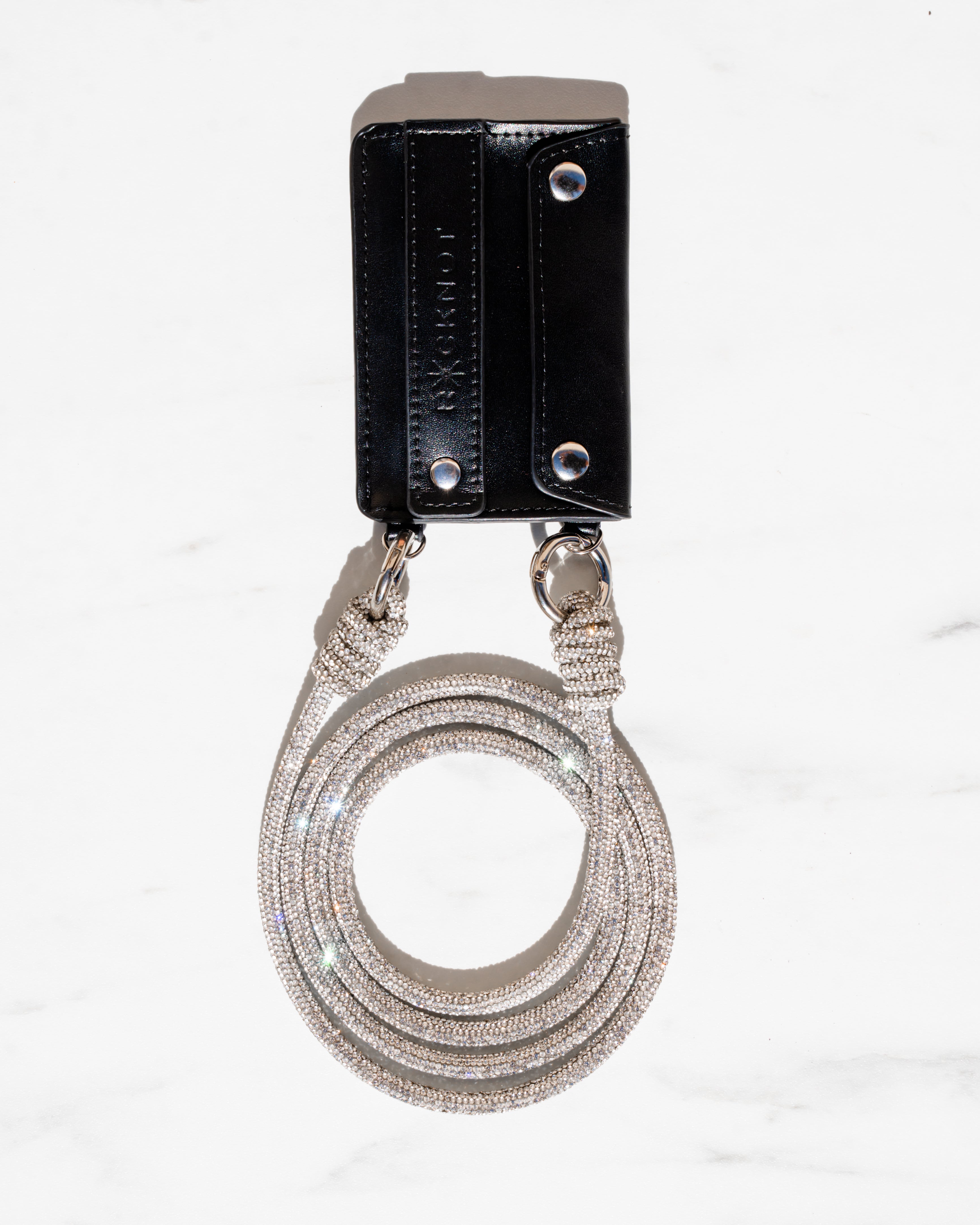 THE PHONEPACK - Genuine Leather Wallet + Rhinestone Strap (UPDATED!)