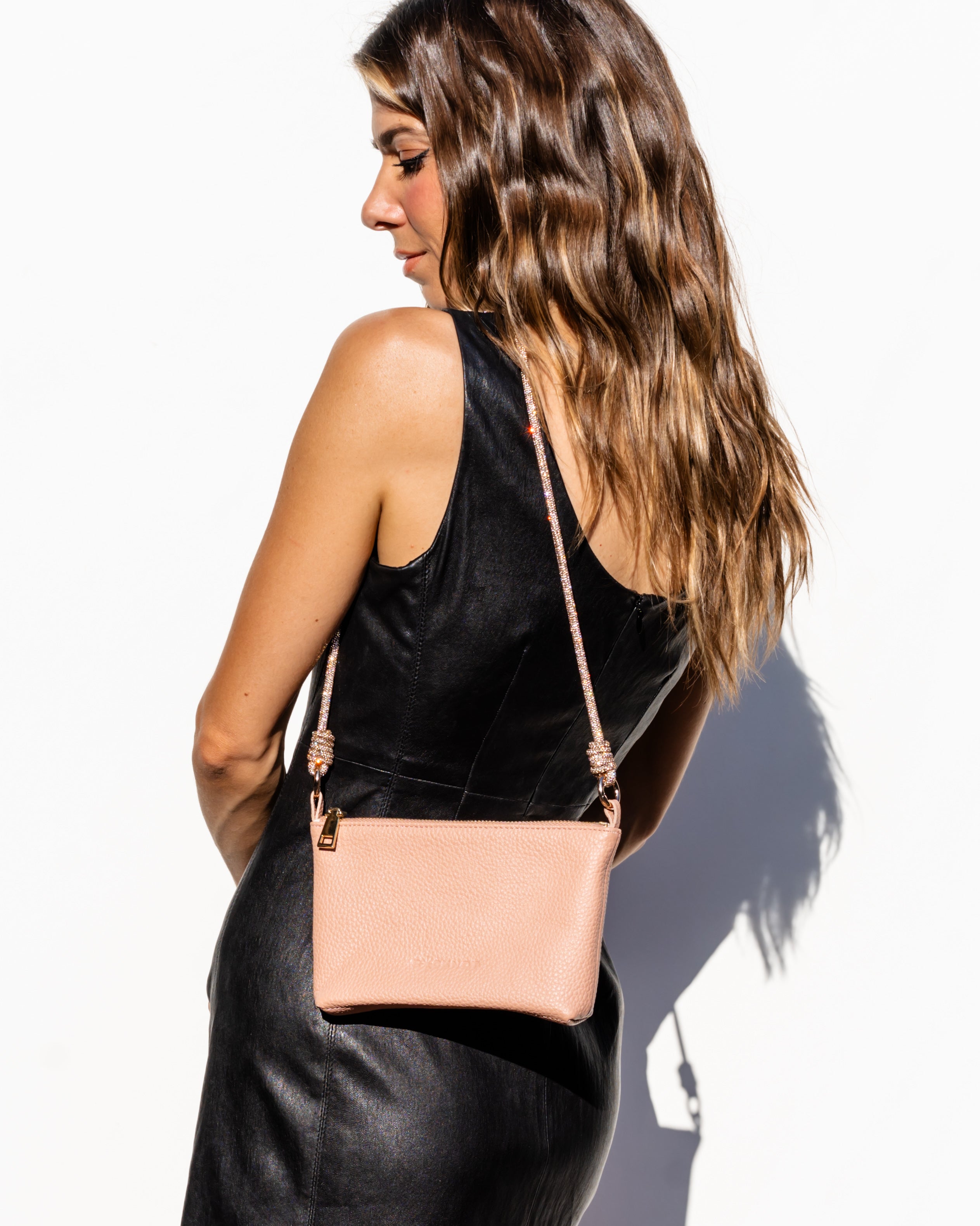 SPIRAL Strap -  Phone / Purse - Rose Gold