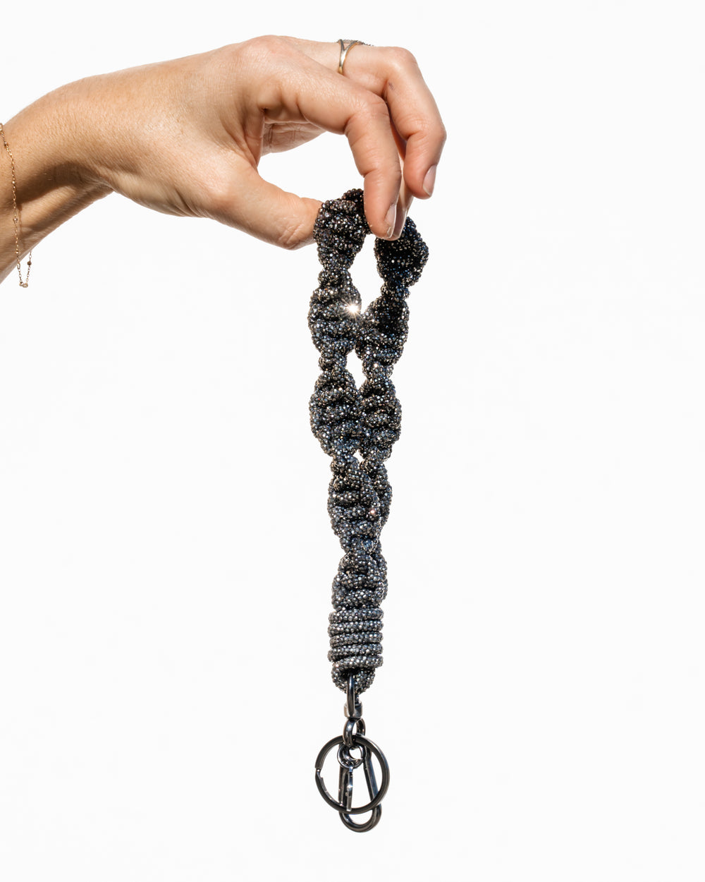 Romi TWIST Wristlet - Gunmetal