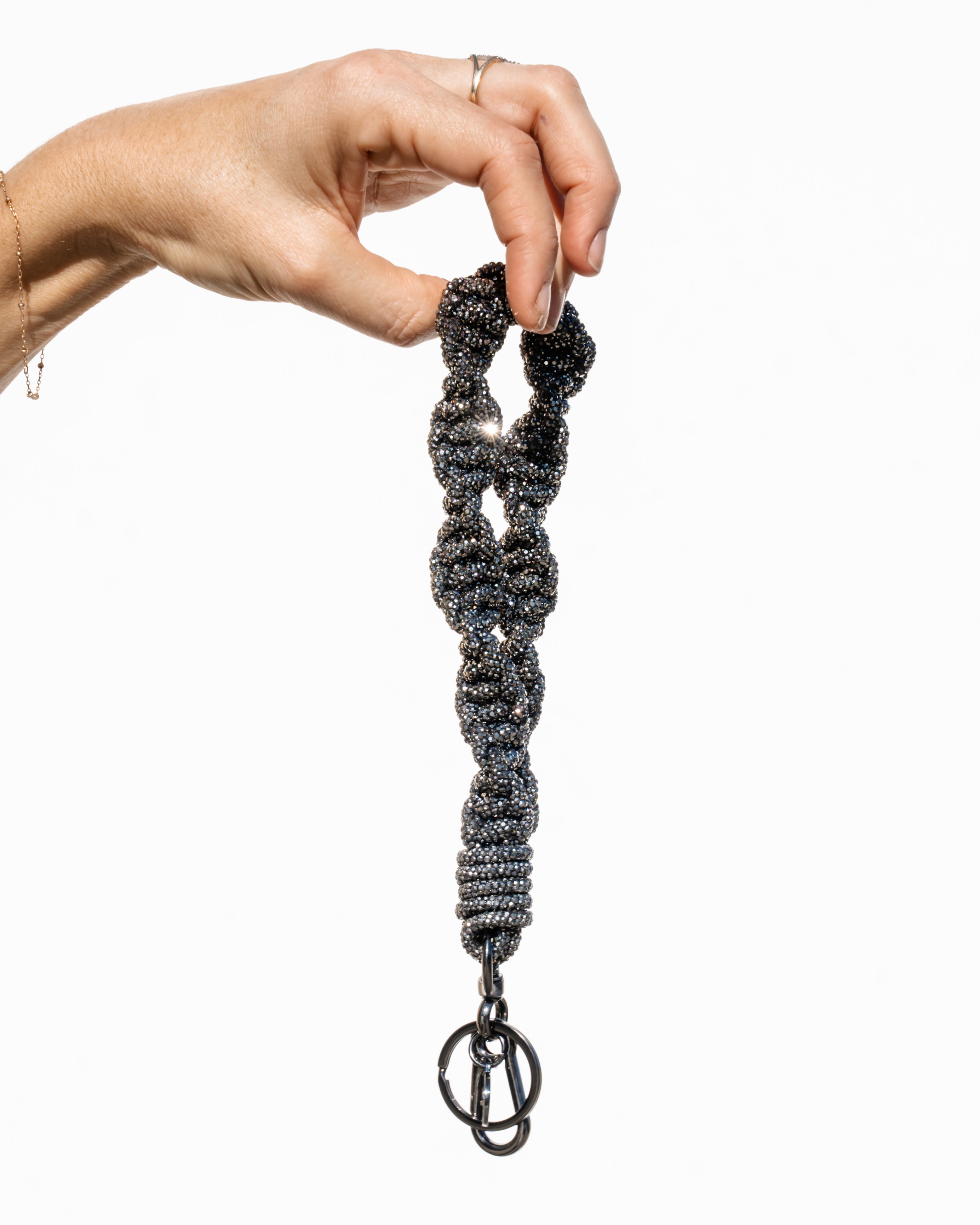 Romi TWIST Wristlet - Gunmetal